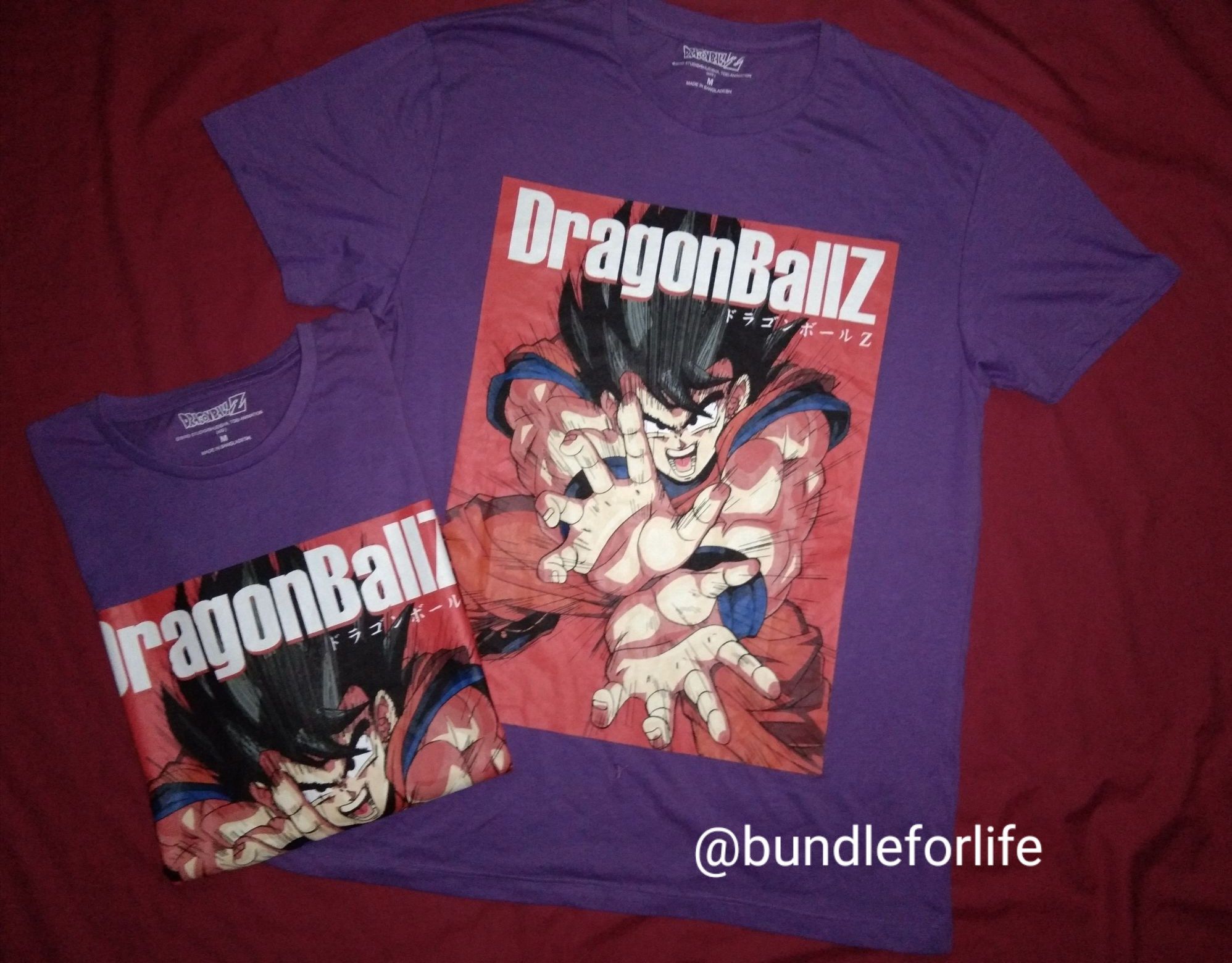 Japanese Brand NEW Dragon Ball Z Goku tshirt anime KAMEHAMEHA!💥 Size US L / EU 52-54 / 3 - 2 Thumbnail