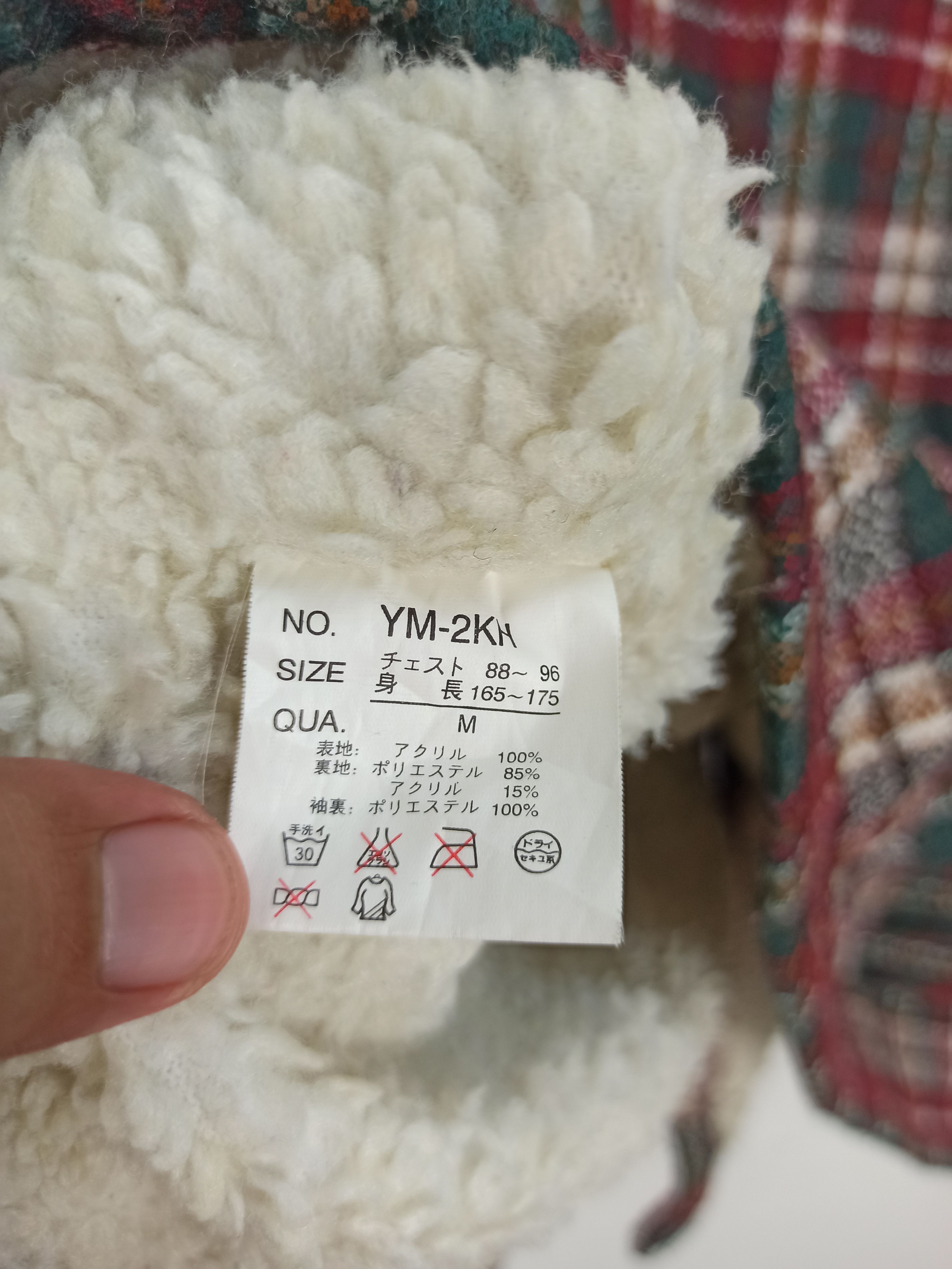 Flannel Vintage Robinson Casual Sherpa Flannel Buttons Up Jacket Size US M / EU 48-50 / 2 - 5 Thumbnail