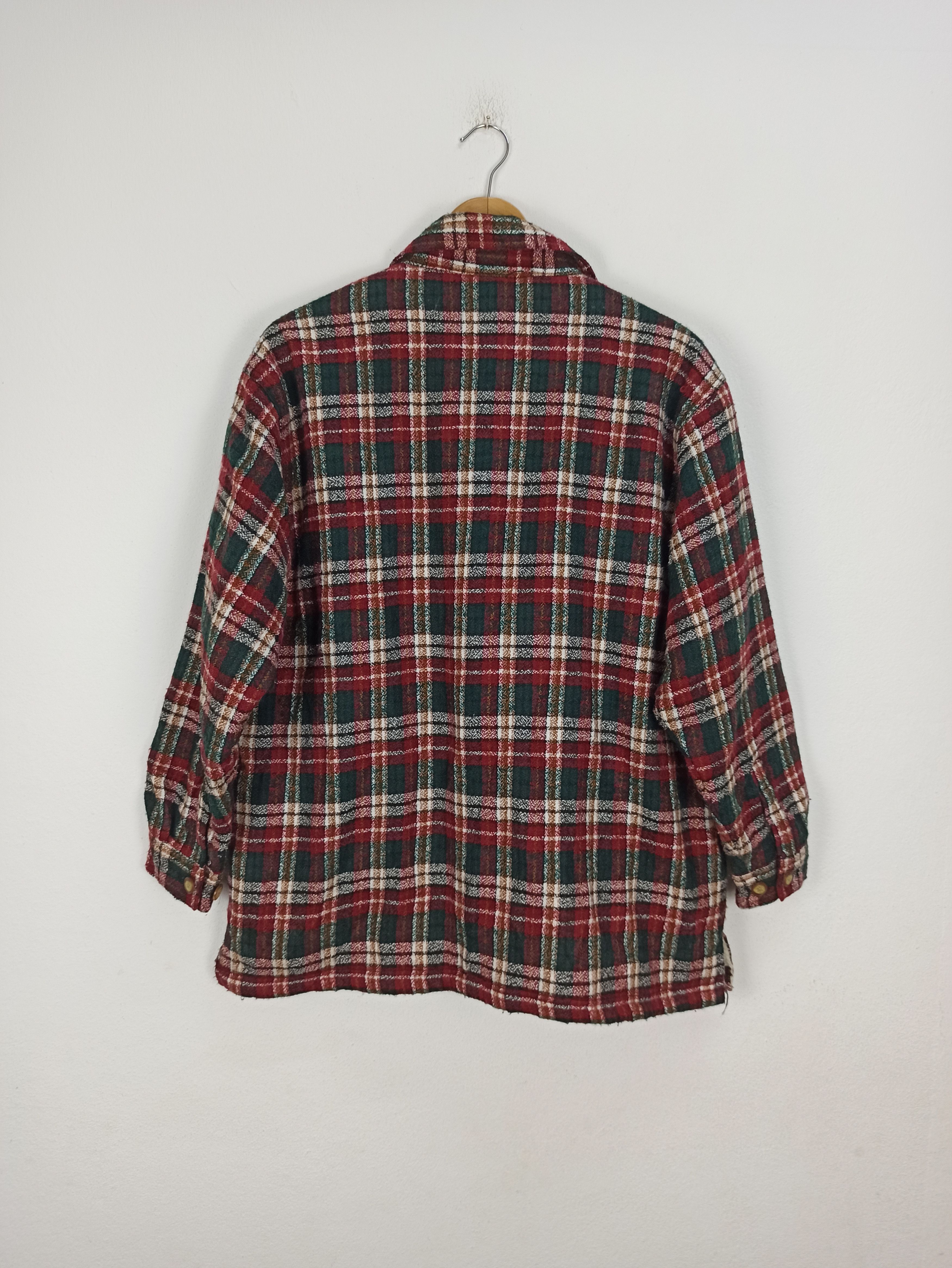 Flannel Vintage Robinson Casual Sherpa Flannel Buttons Up Jacket Size US M / EU 48-50 / 2 - 3 Thumbnail