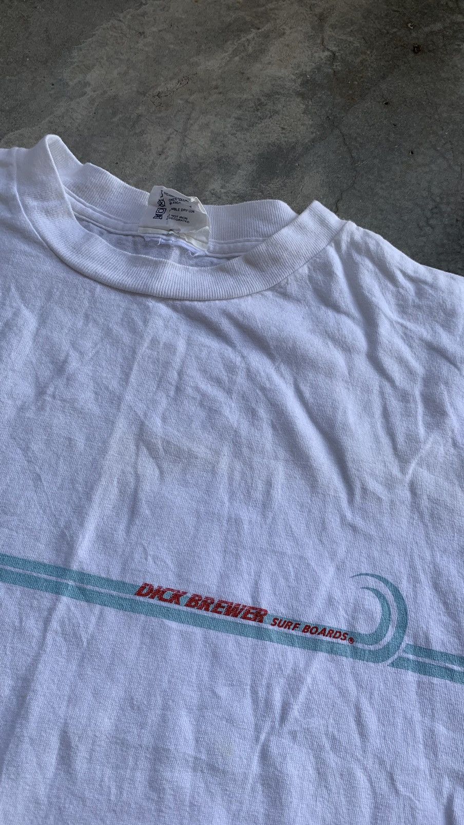 Vintage Vintage Dick Brewer Surf Boards Tshirt Made in usa Size US L / EU 52-54 / 3 - 1 Thumbnail