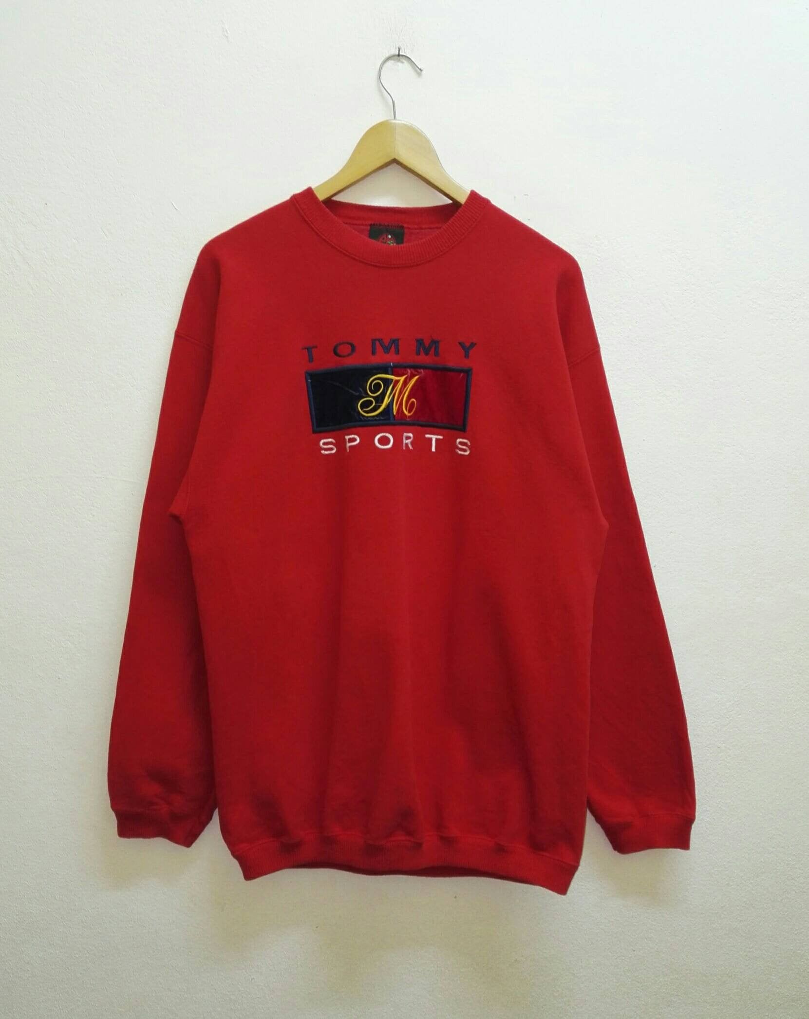 Tommy Hilfiger Vintage TOMMY SPORT Embroidered Big Logo(code 6) Size US L / EU 52-54 / 3 - 1 Thumbnail