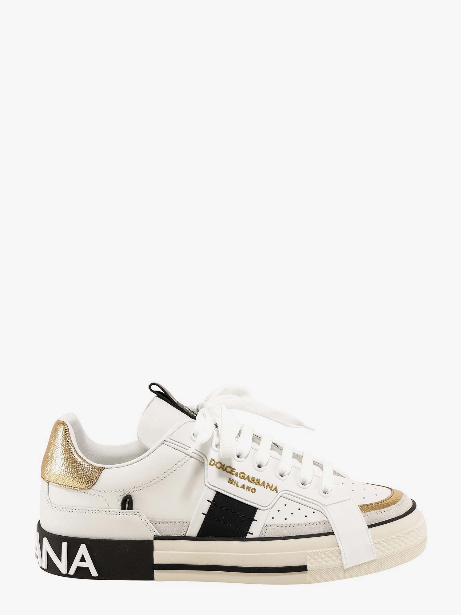 Dolce & Gabbana Men's Leather Sneakers White