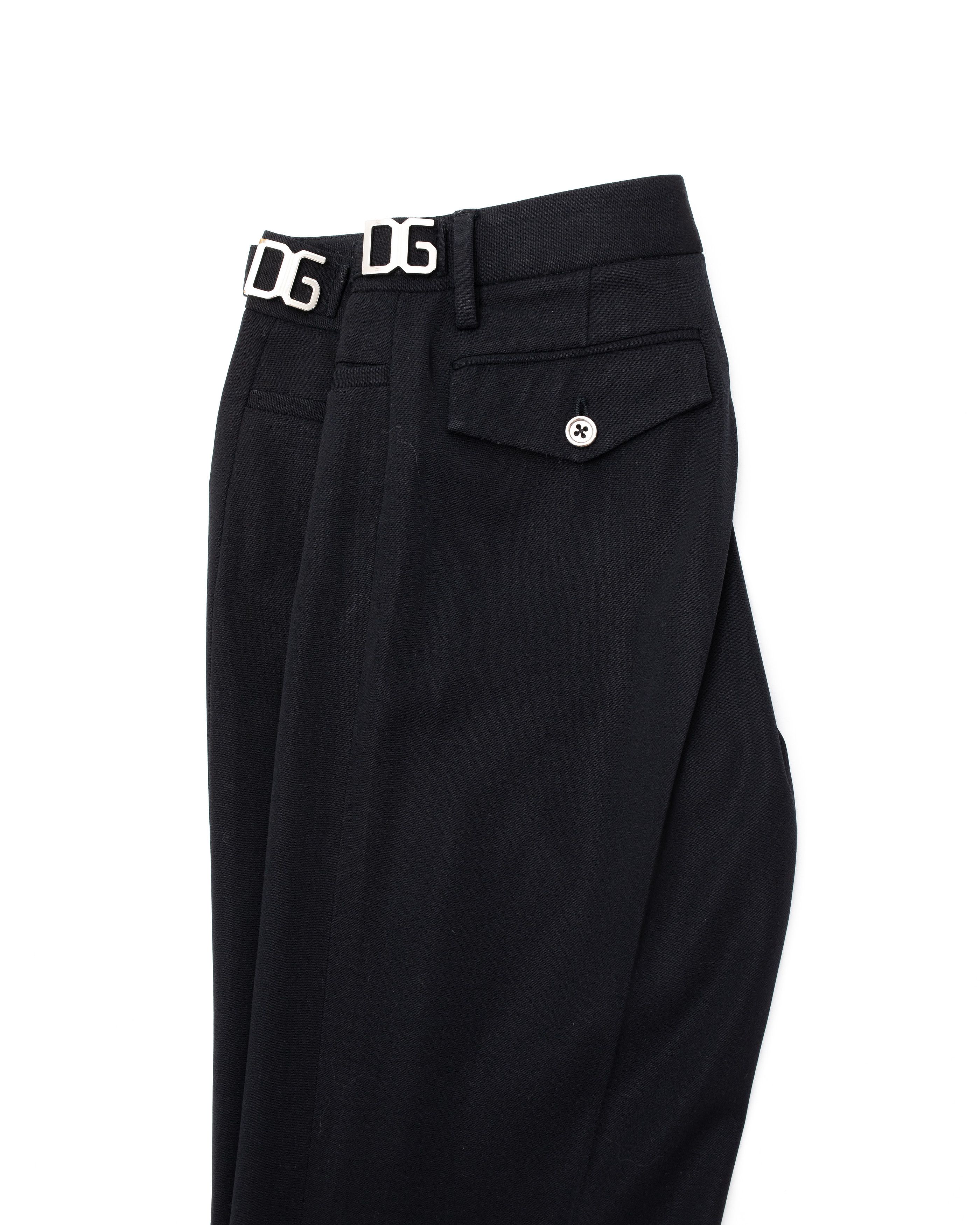Dolce & Gabbana DOLCE & GABBANA Metal Waist Logo Size 27" / US 4 / IT 40 - 2 Thumbnail