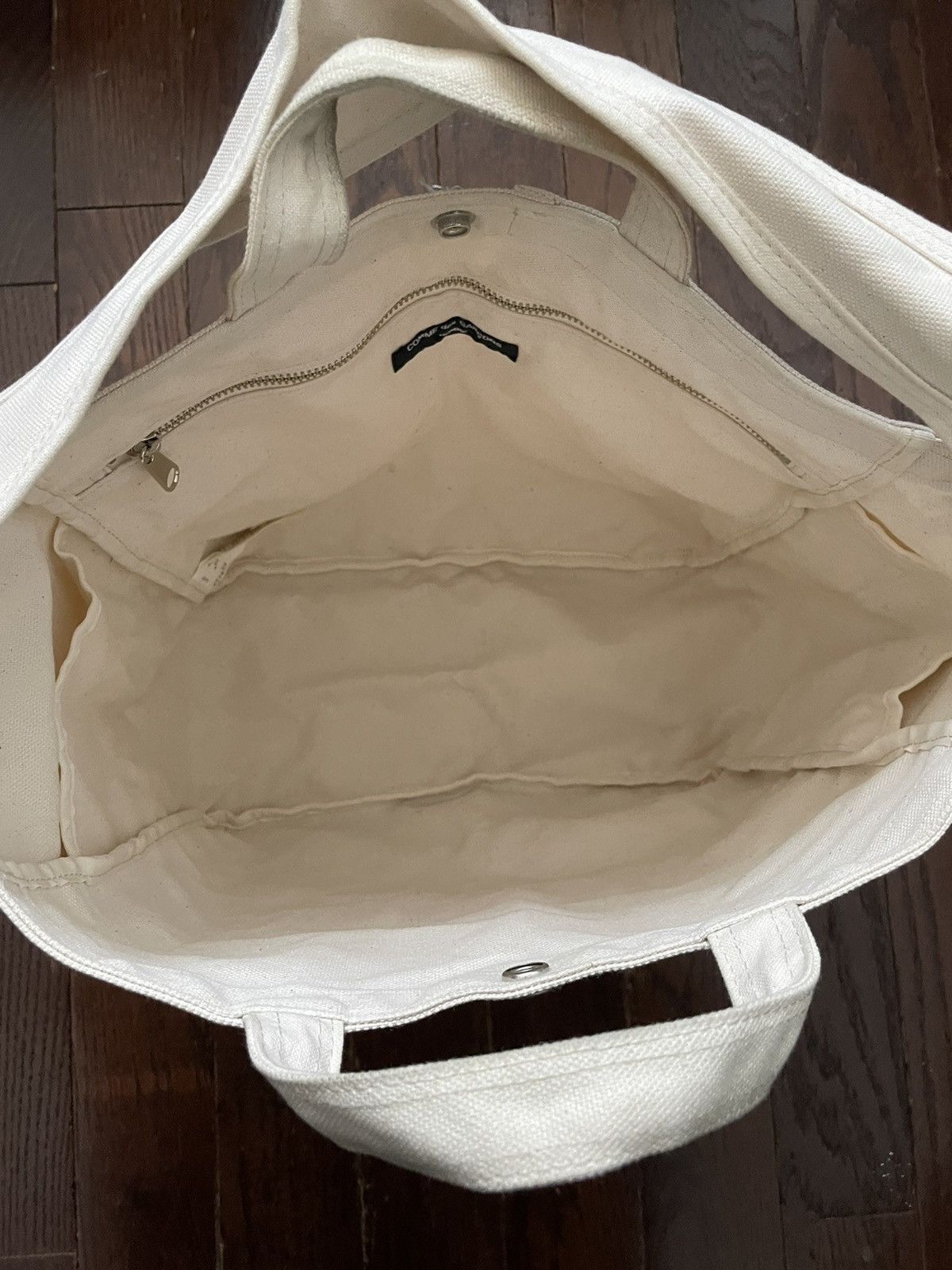 Comme des Garcons Homme × Porter Comme Des Garçons Homme Porter Tote Bag Natural Size ONE SIZE - 6 Thumbnail