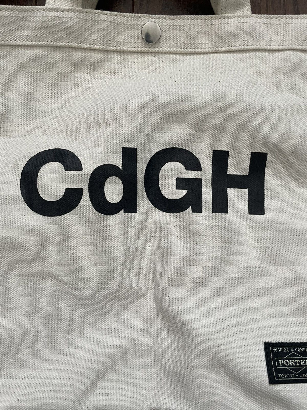 Comme des Garcons Homme × Porter Comme Des Garçons Homme Porter Tote Bag Natural Size ONE SIZE - 3 Thumbnail