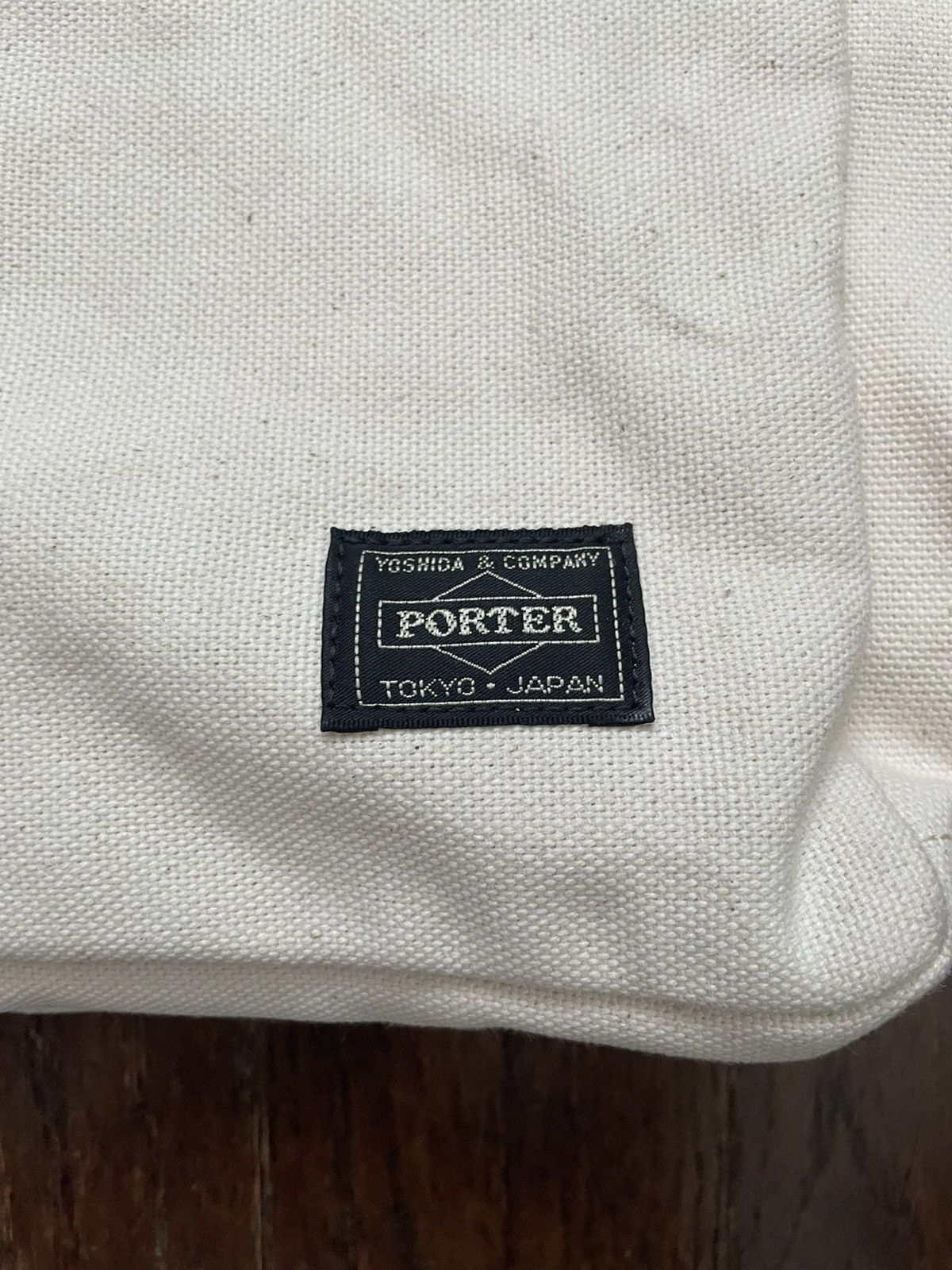 Comme des Garcons Homme × Porter Comme Des Garçons Homme Porter Tote Bag Natural Size ONE SIZE - 4 Thumbnail