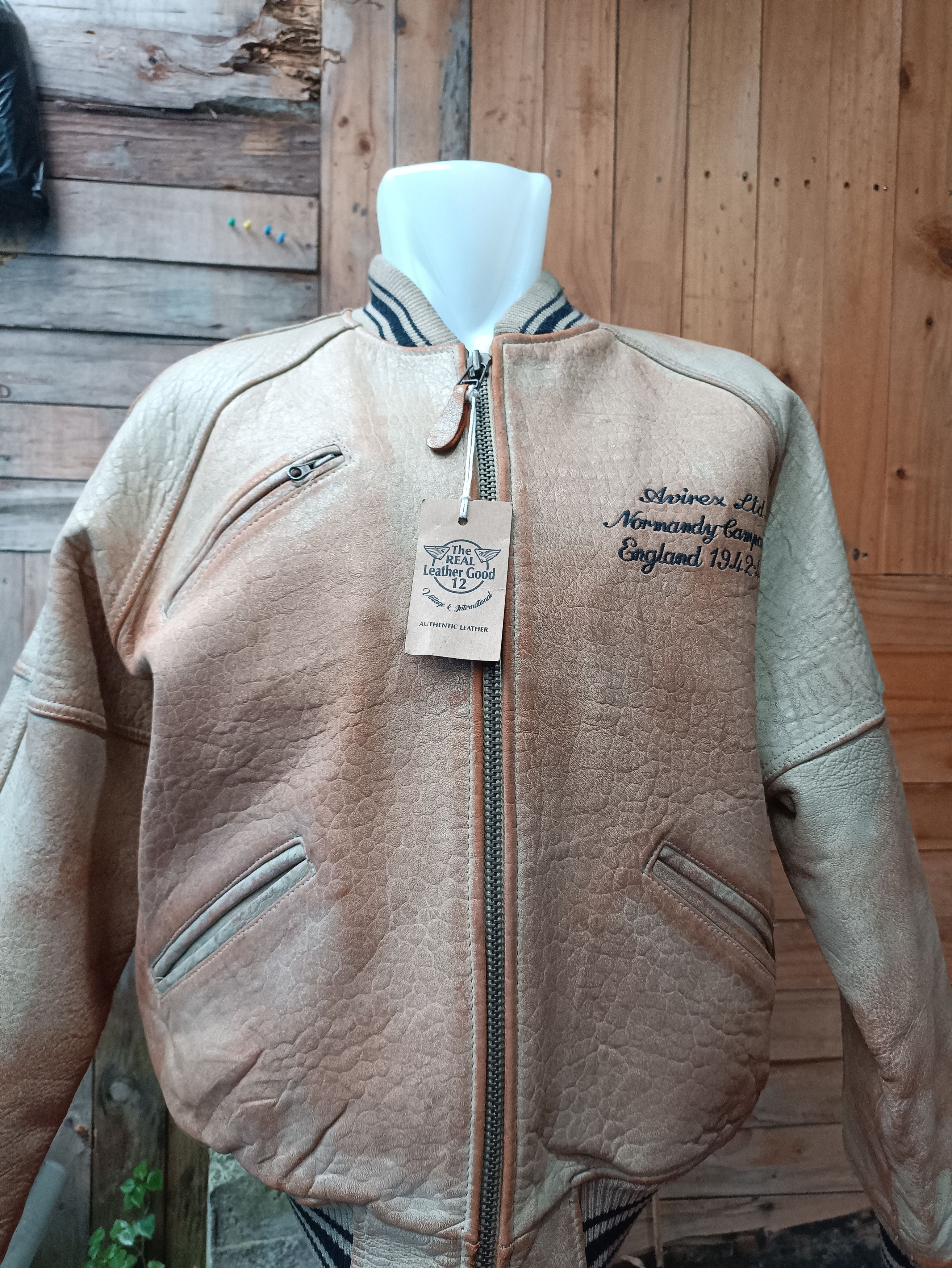 Avirex × Avirex Varsity Jacket × Leather Jacket AVIREX LTD 
