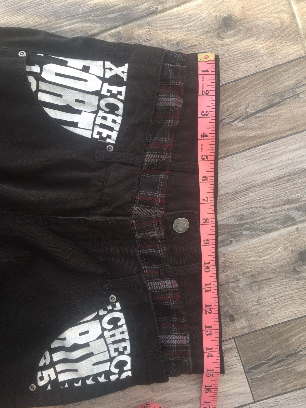 Japanese Brand × Seditionaries × Vintage Japanese Brand Pants Punk Spell Out Double Waist Size US 30 / EU 46 - 15 Thumbnail