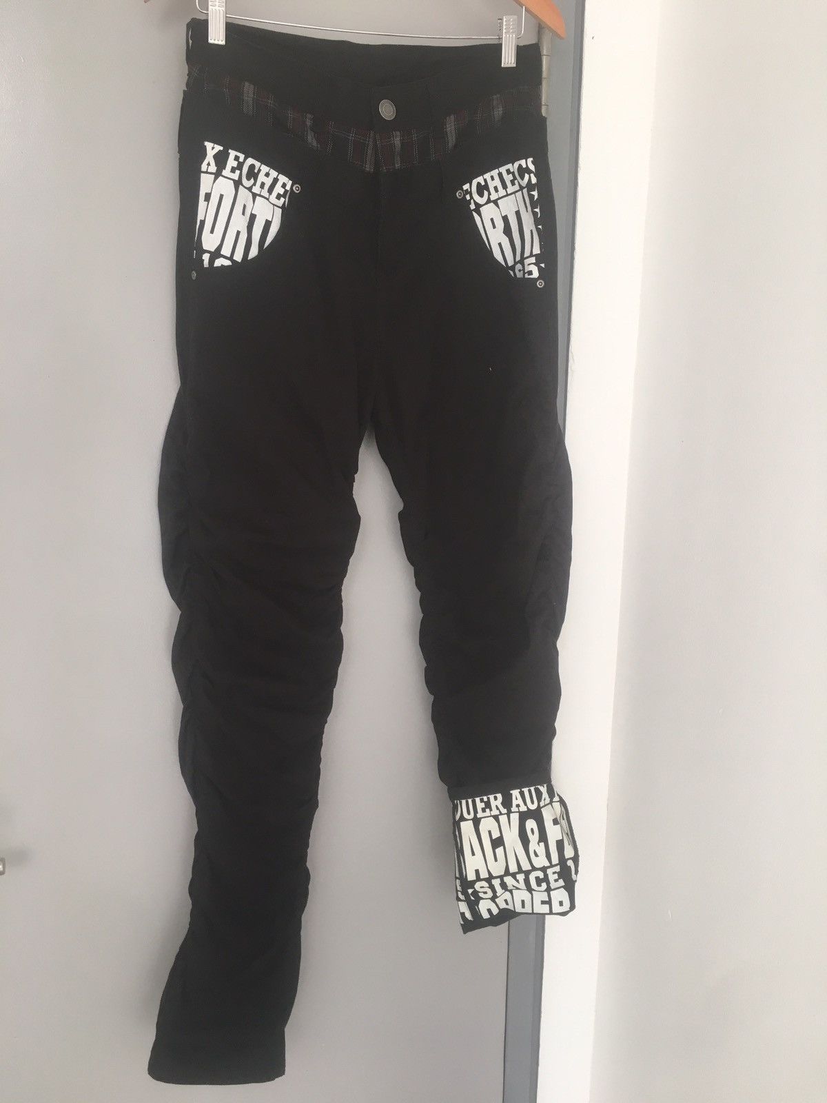 Japanese Brand × Seditionaries × Vintage Japanese Brand Pants Punk Spell Out Double Waist Size US 30 / EU 46 - 4 Thumbnail