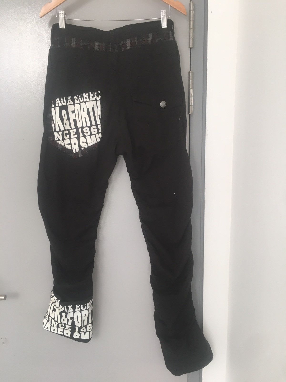 Japanese Brand × Seditionaries × Vintage Japanese Brand Pants Punk Spell Out Double Waist Size US 30 / EU 46 - 6 Thumbnail