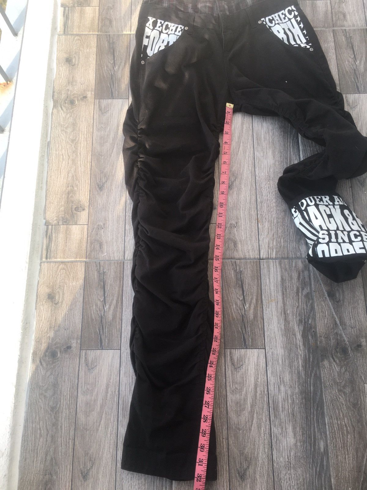 Japanese Brand × Seditionaries × Vintage Japanese Brand Pants Punk Spell Out Double Waist Size US 30 / EU 46 - 17 Thumbnail