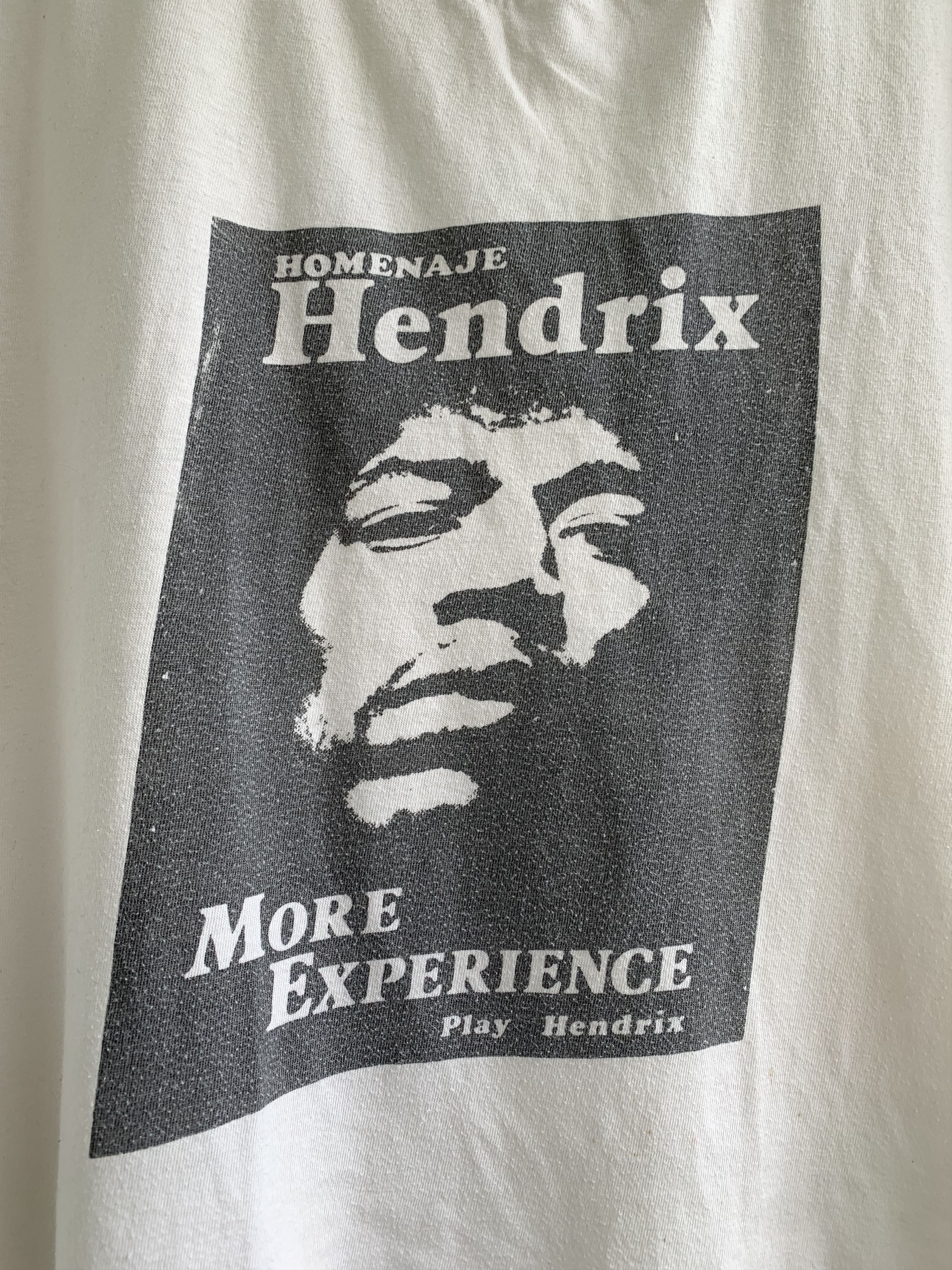 Jimi Hendrix × Vintage Jimi Hendrix Vintage T Shirt Size US L / EU 52-54 / 3 - 2 Thumbnail