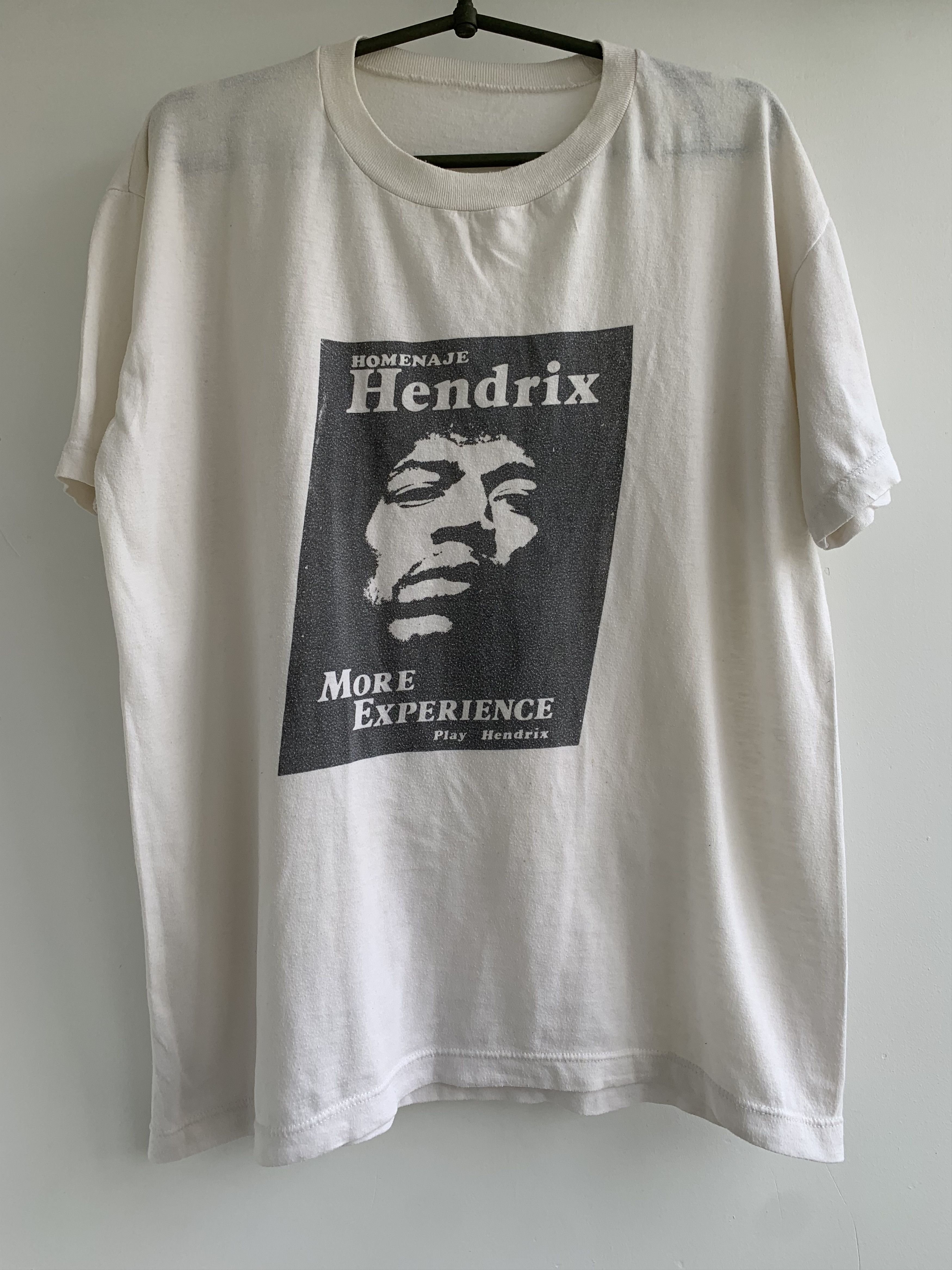Jimi Hendrix × Vintage Jimi Hendrix Vintage T Shirt Size US L / EU 52-54 / 3 - 1 Thumbnail
