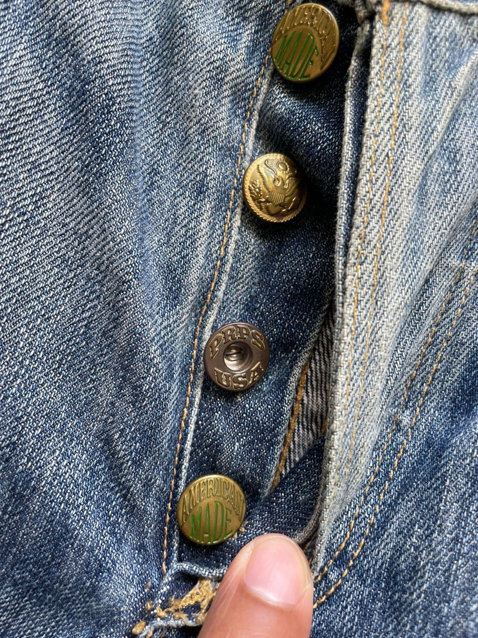 Prps Rare🔥Prps Heirloom Style# E54P109 Vintage Jeans Size US 32 / EU 48 - 20 Thumbnail