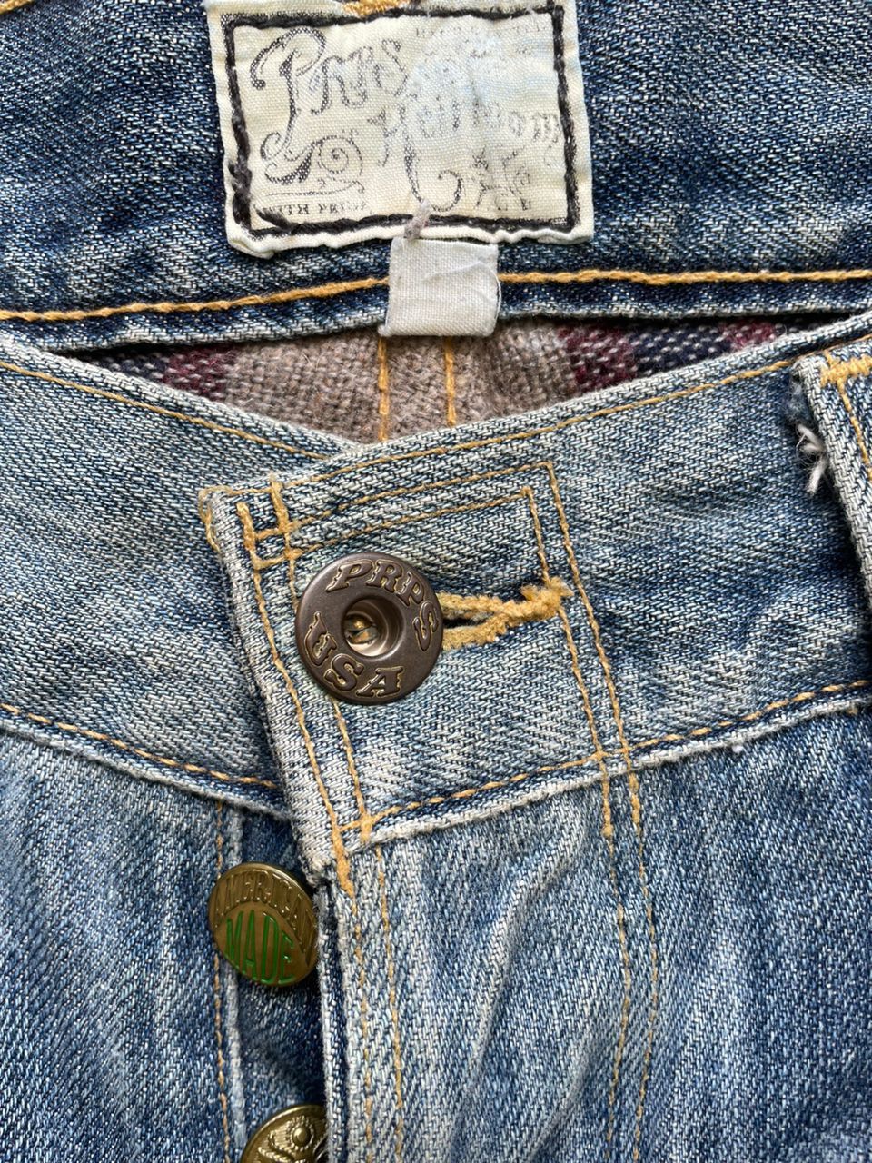 Prps Rare🔥Prps Heirloom Style# E54P109 Vintage Jeans Size US 32 / EU 48 - 21 Thumbnail