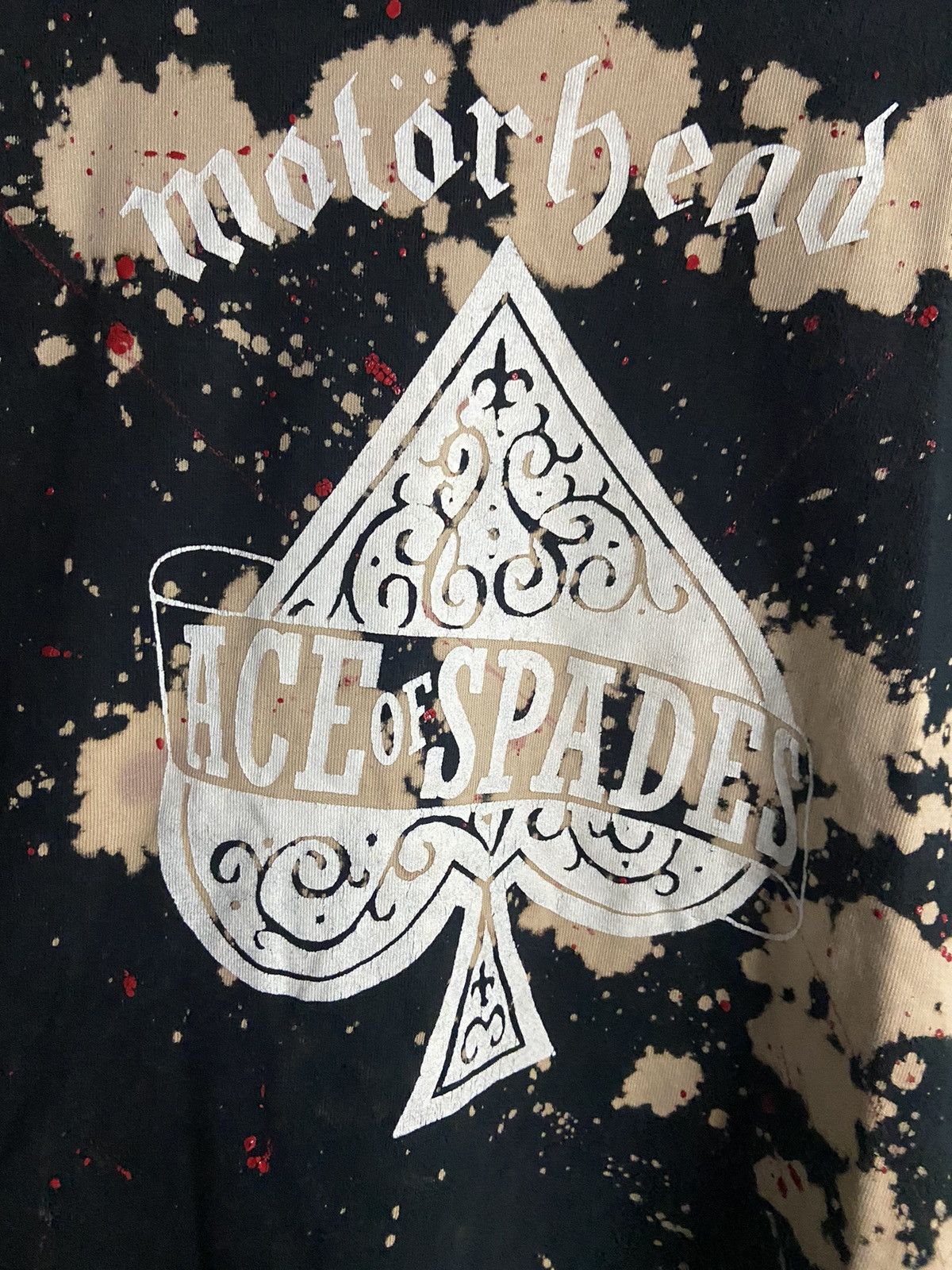 Band Tees × Vintage VINTAGE MOTORHEAD ACE OF SPADES💔 Size US S / EU 44-46 / 1 - 3 Thumbnail