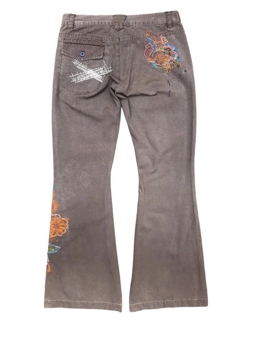 💥FLARE PANTS💥Japanese embroidered flare pants nice design