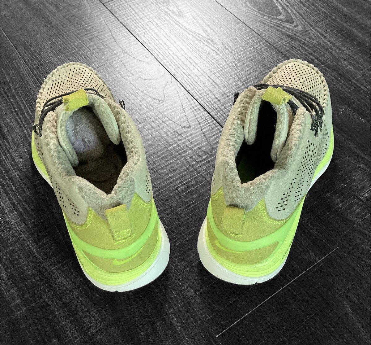 Nike NIKE Lunar Chenchukka QS Classic Stone | Volt Size US 10.5 / EU 43-44 - 4 Thumbnail