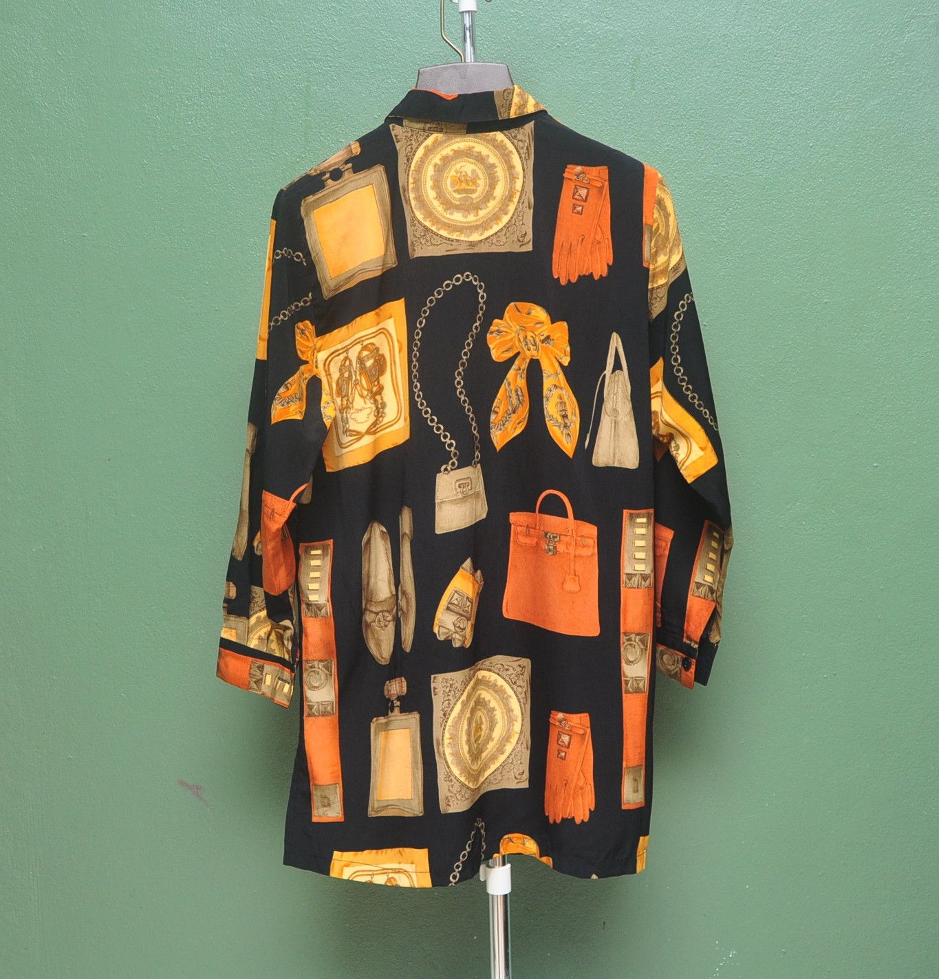 Japanese Brand Full Print Nice Design Shirt Size US L / EU 52-54 / 3 - 3 Thumbnail