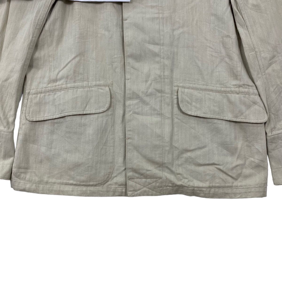 Japanese Brand Vintage 23区HOMME Japanese Brand Cream Coat Size US M / EU 48-50 / 2 - 3 Thumbnail