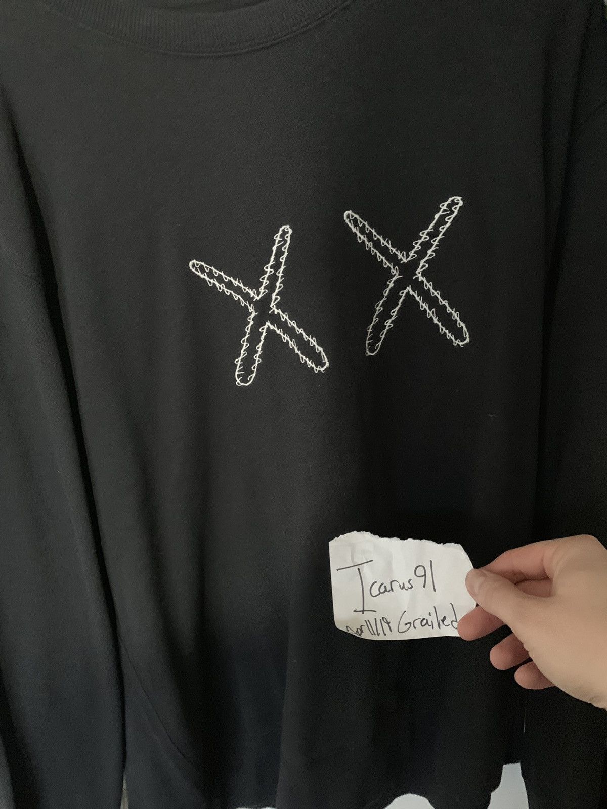 Kaws × Uniqlo Kaws X uniqlo X sesame street XX sweater Xl black Size US XL / EU 56 / 4 - 1 Thumbnail
