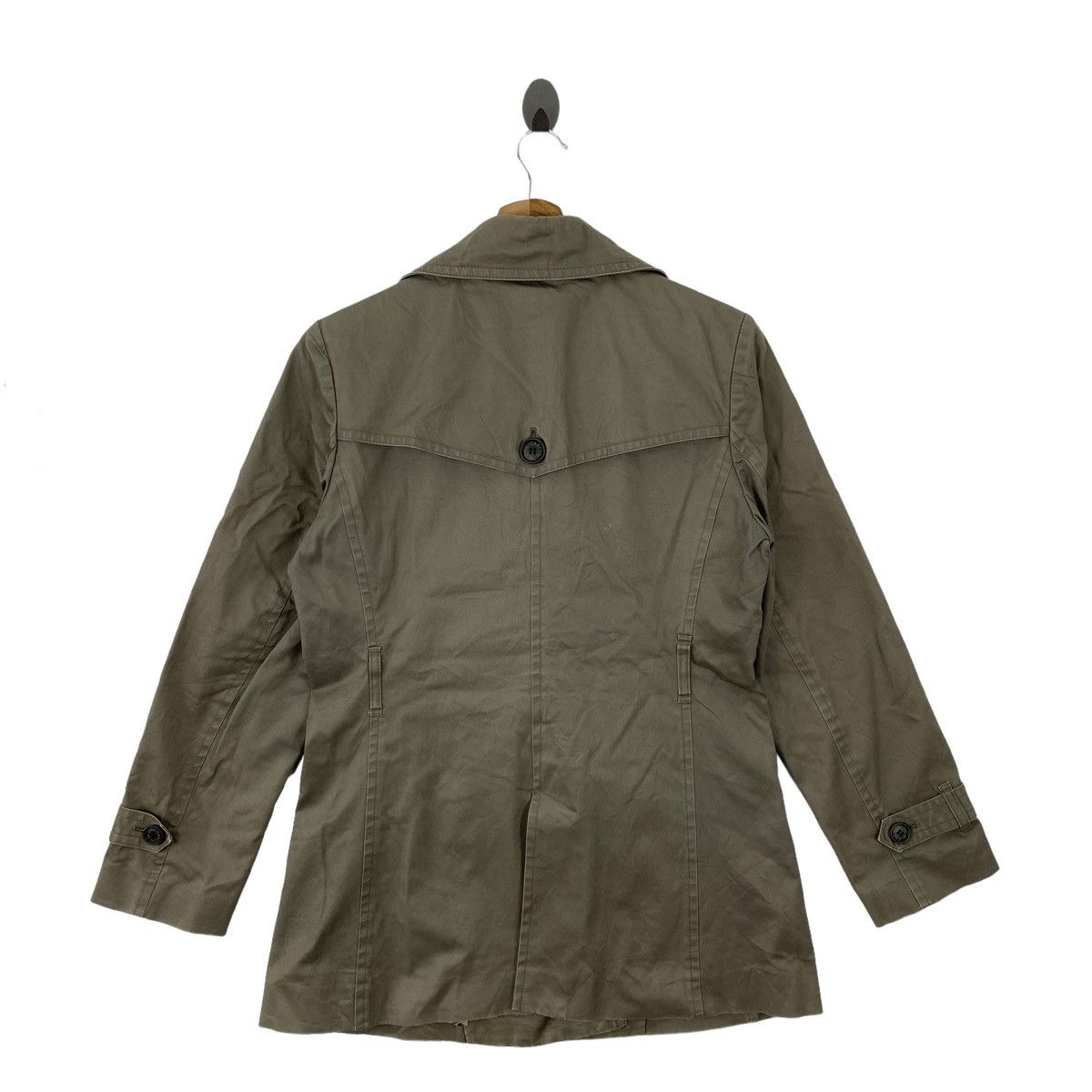 Japanese Brand GARCON de GRIS Japanese Brand Grey Jeans Overcoat Jacket Size S / US 4 / IT 40 - 9 Thumbnail