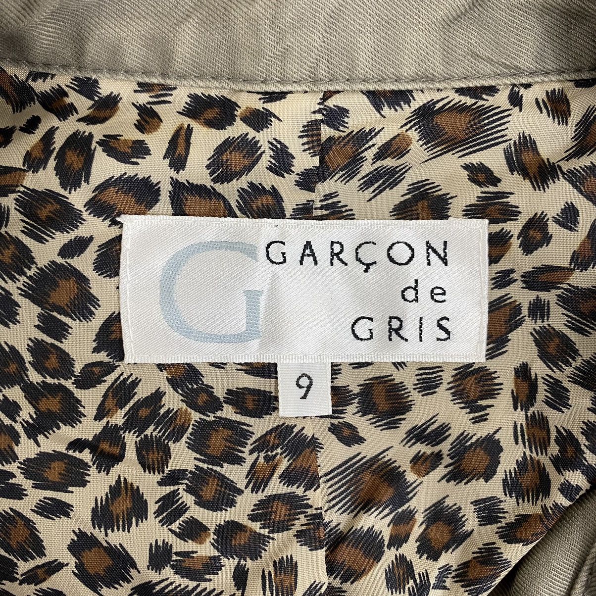 Japanese Brand GARCON de GRIS Japanese Brand Grey Jeans Overcoat Jacket Size S / US 4 / IT 40 - 6 Thumbnail