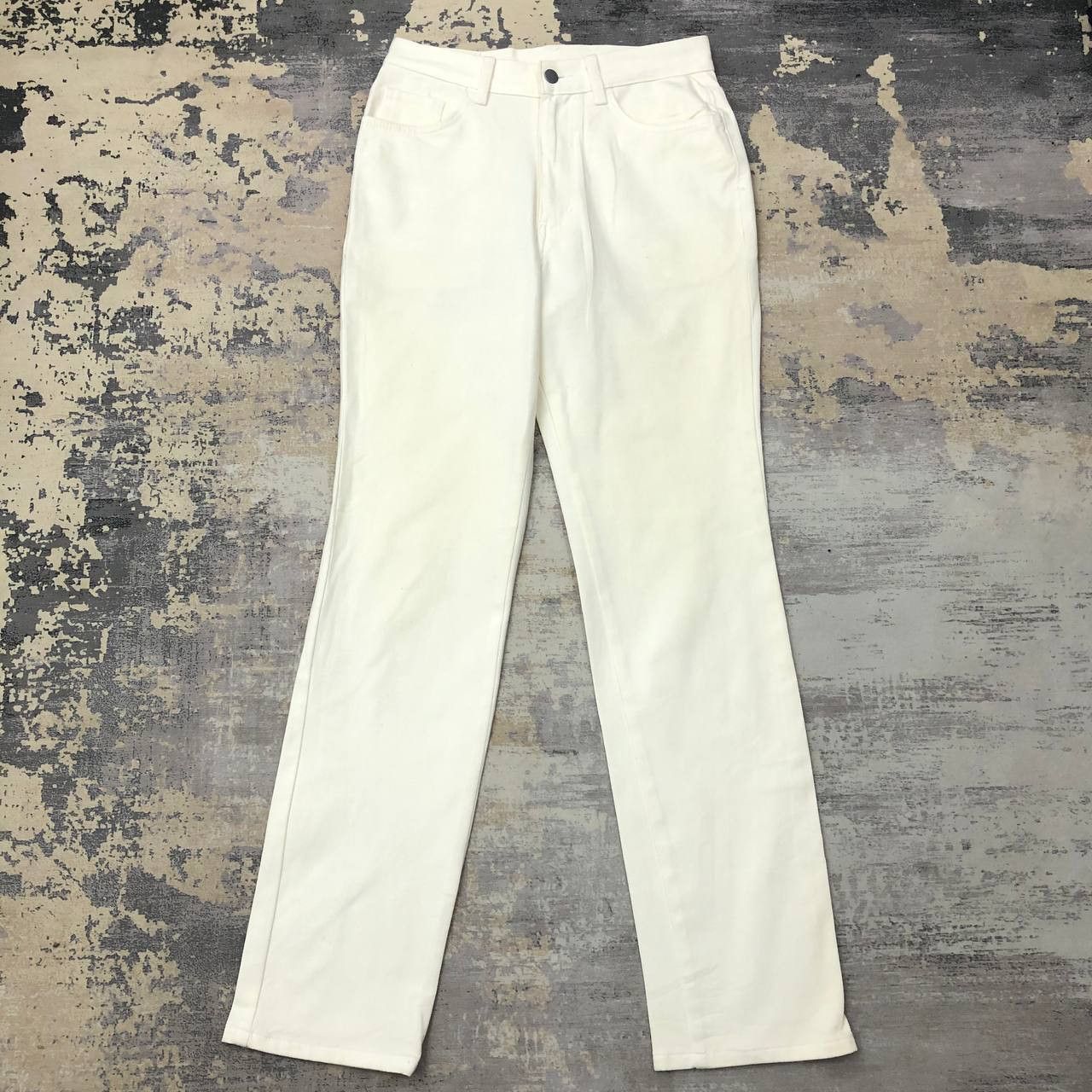 Fiorucci P426 FIORUCCI ITALY SKINNY WHITE JEANS Size US 29 - 1 Thumbnail