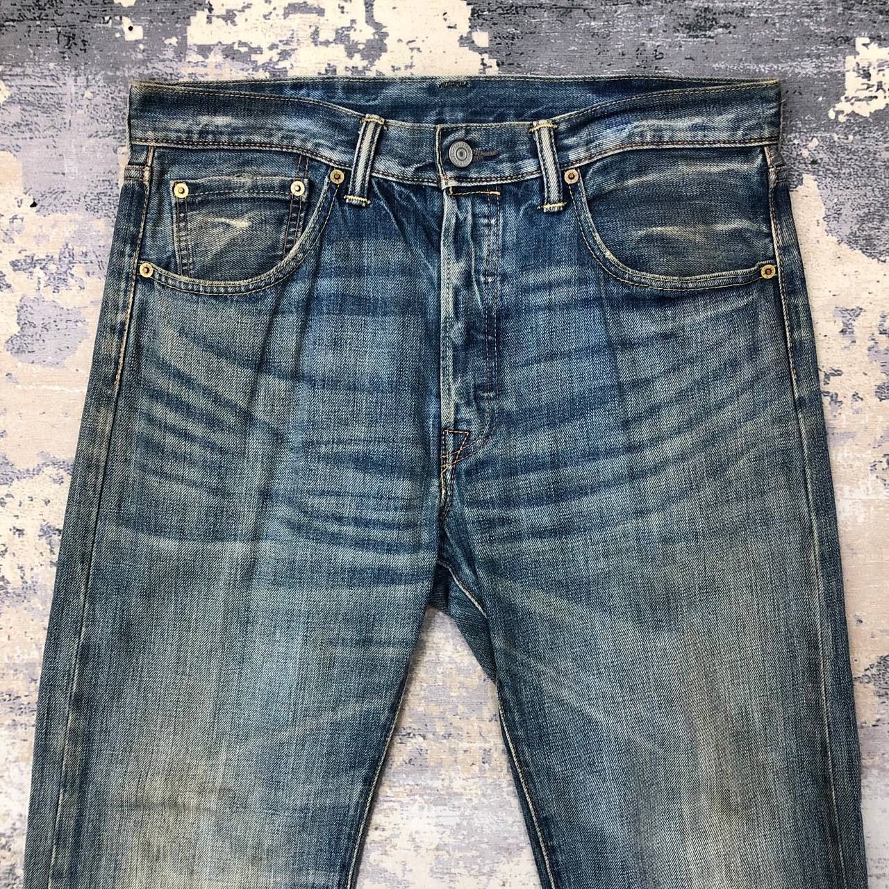 Levi's P400 LEVI'S DISTRESSED JEANS Size US 34 / EU 50 - 3 Thumbnail