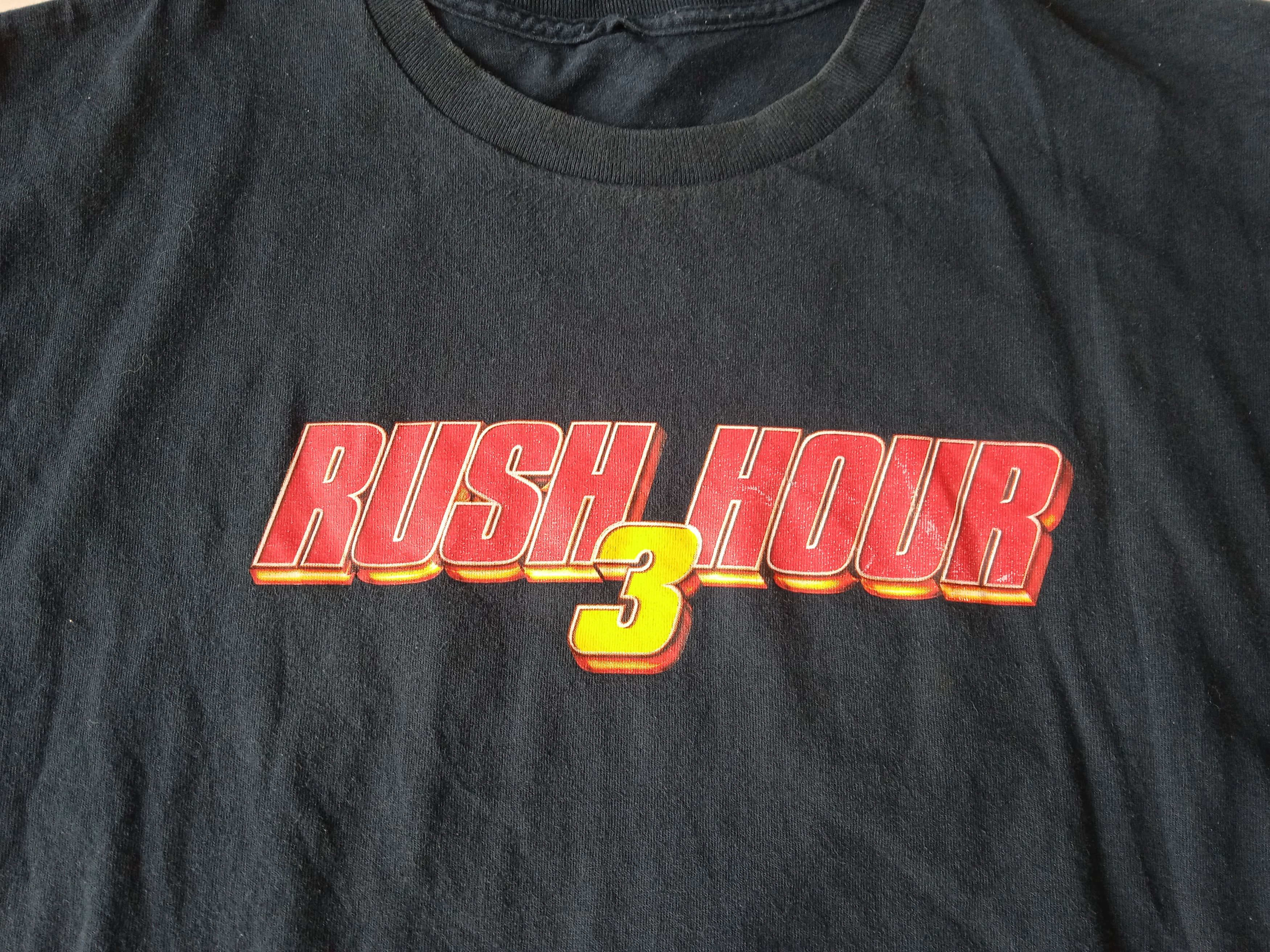 Vintage Vintage 00s Rush Hour 3 T-Shirt Jackie Chan Size US XL / EU 56 / 4 - 4 Thumbnail