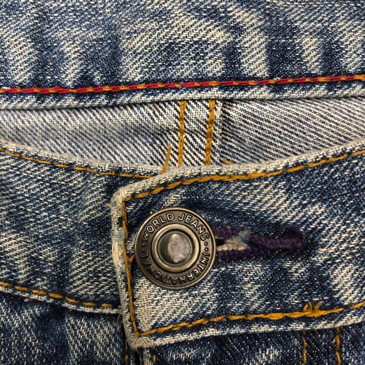 Takeo Kikuchi P398 TK TAKEO KIKUCHI DENIM DISTRESSED Size US 32 / EU 48 - 6 Thumbnail