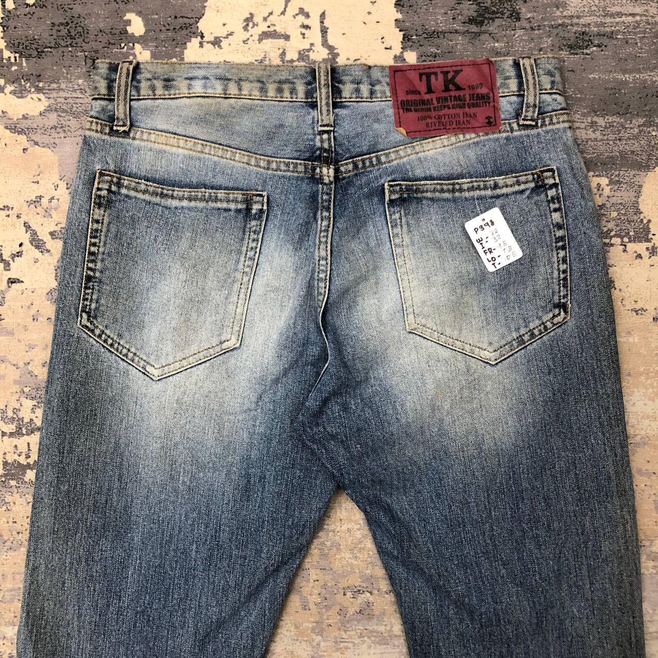 Takeo Kikuchi P398 TK TAKEO KIKUCHI DENIM DISTRESSED Size US 32 / EU 48 - 4 Thumbnail