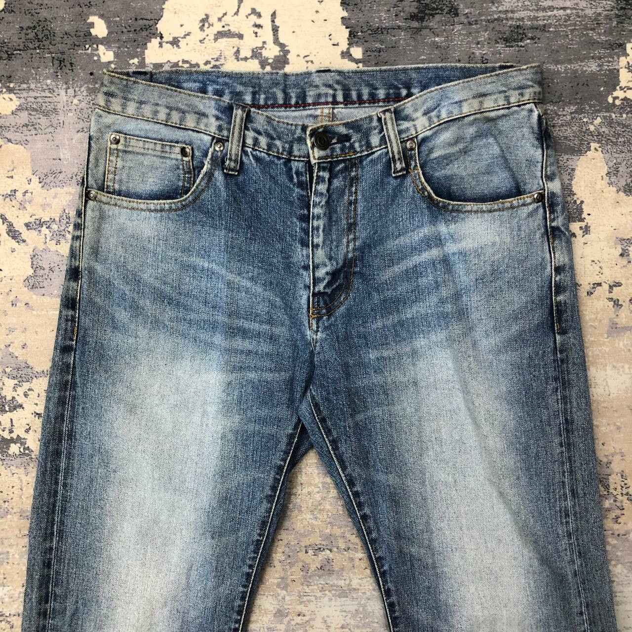 Takeo Kikuchi P398 TK TAKEO KIKUCHI DENIM DISTRESSED Size US 32 / EU 48 - 3 Thumbnail