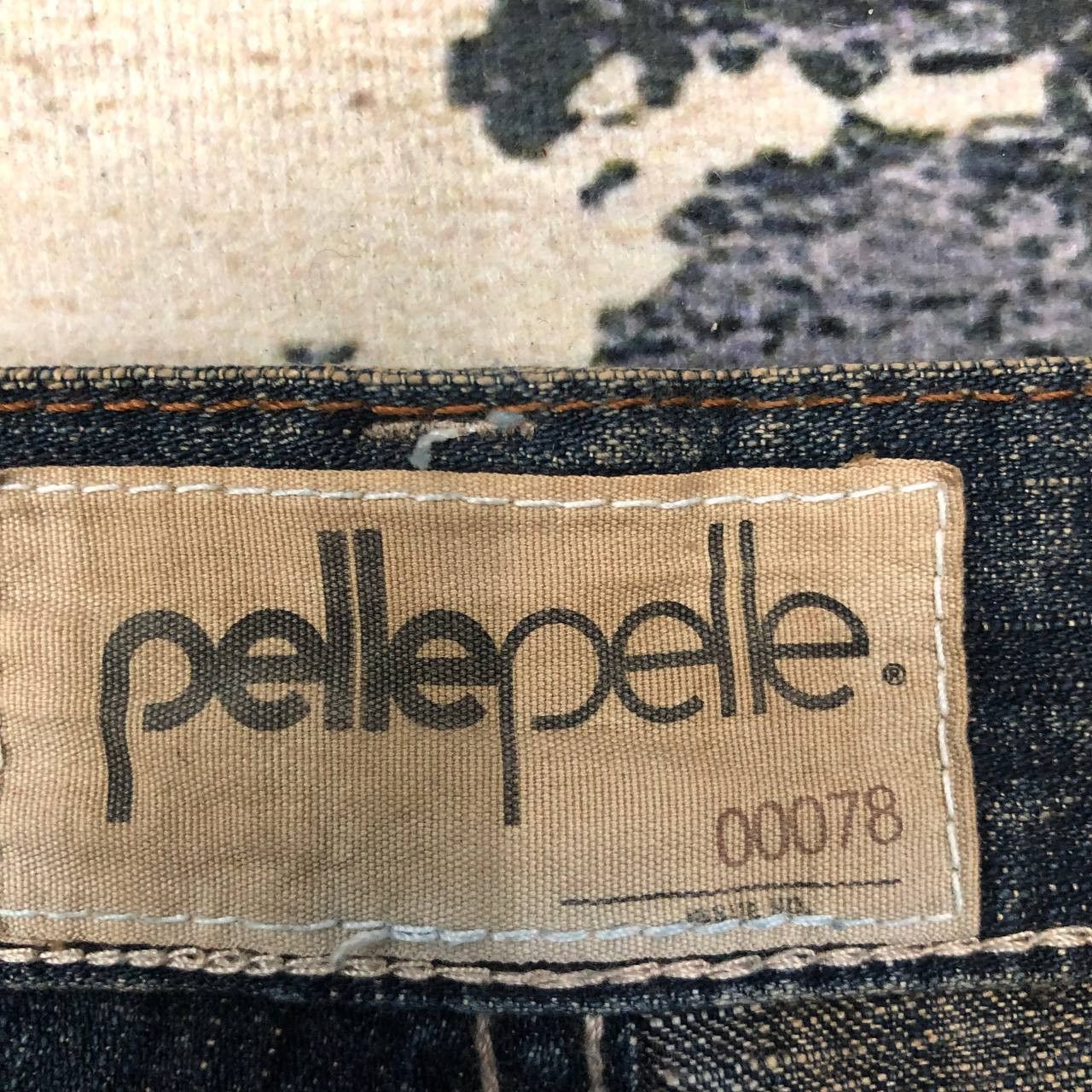 Pelle Pelle P397 PELLE PELLE BAGGY HIPHOP JEANS Size US 33 - 6 Thumbnail