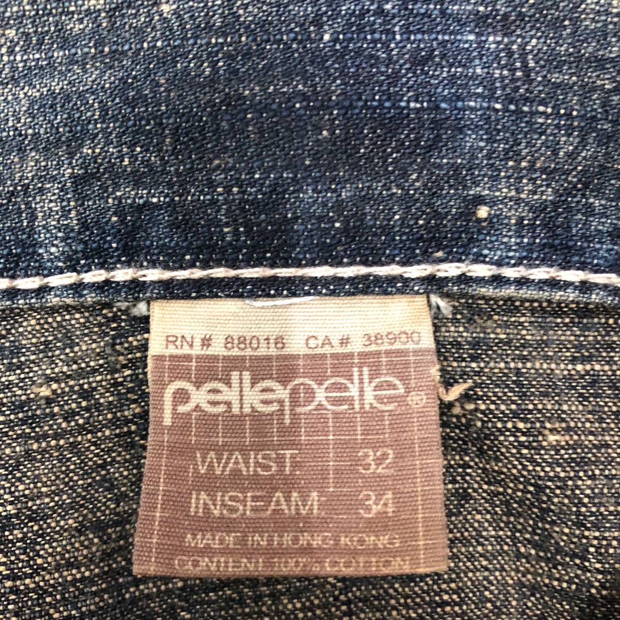 Pelle Pelle P397 PELLE PELLE BAGGY HIPHOP JEANS Size US 33 - 7 Thumbnail