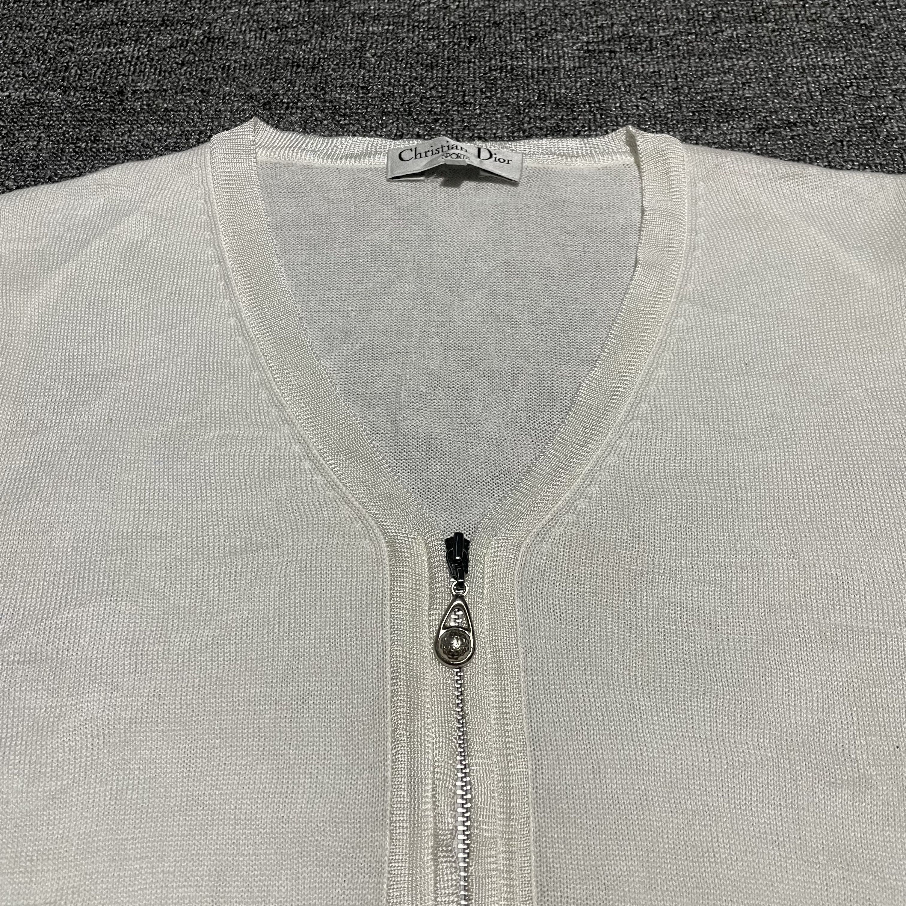 Christian Dior Monsieur Christian Dior Knitwear Vest Size L / US 10 / IT 46 - 3 Thumbnail