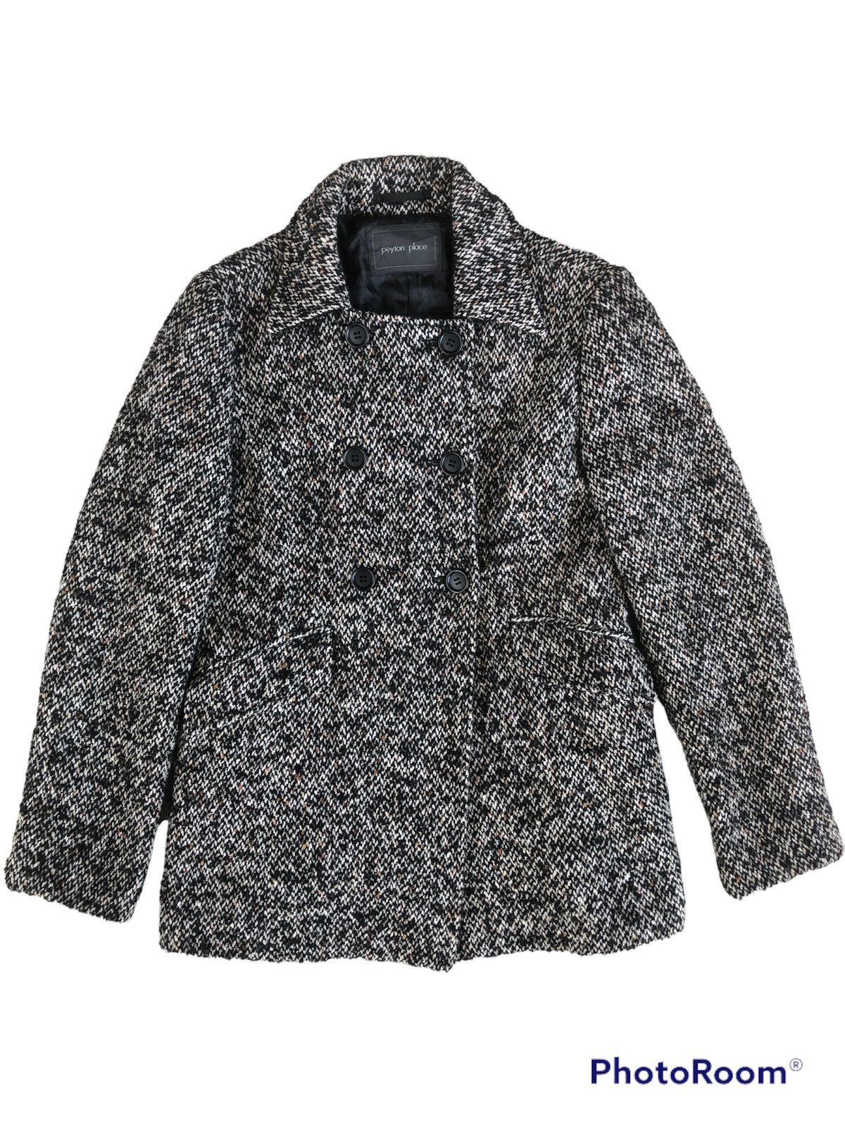 PPFM Peyton Place Double Breasted Coat Wool Coat Jacket Size US S / EU 44-46 / 1 - 1 Thumbnail
