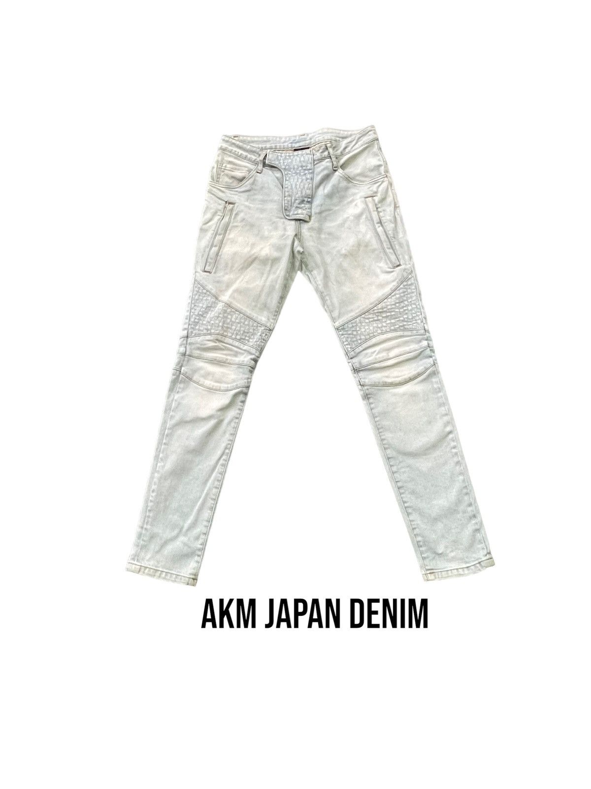 image of Akm Japan Slim Fit Denim in Blue, Men's (Size 30)