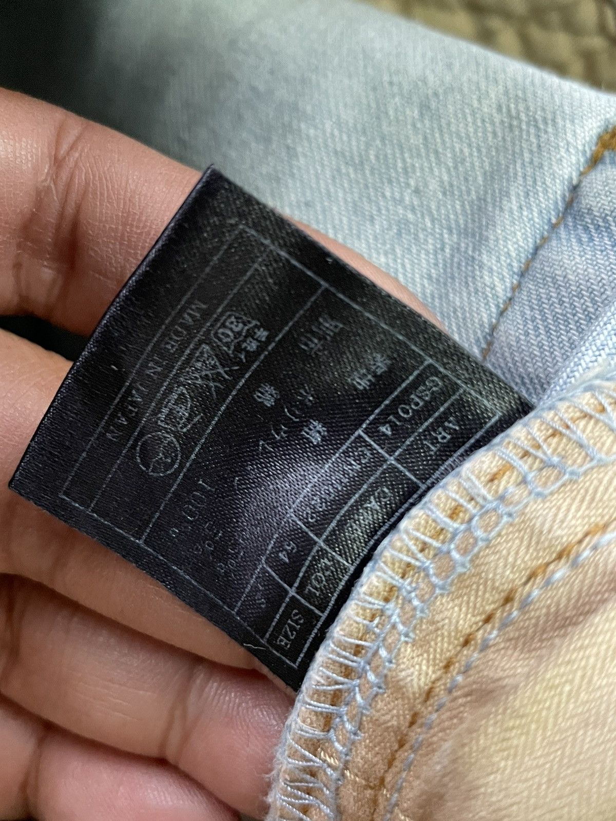 AKM × Japanese Brand Akm Japan Slim fit Denim Size US 30 / EU 46 - 13 Thumbnail