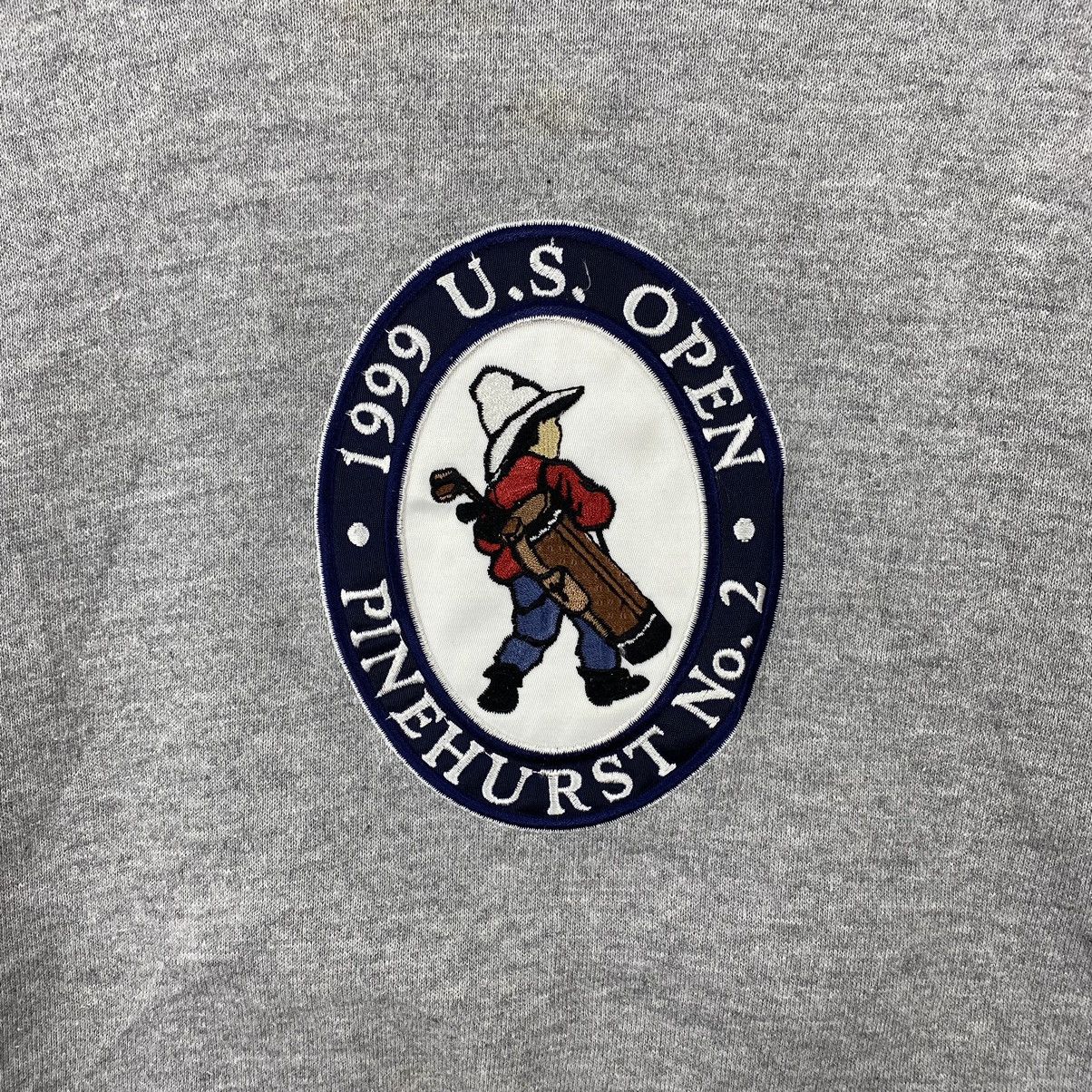 Vintage 1999 US OPEN PINEHURST No.2 Golf Championship Sweatshirt Size US XS / EU 42 / 0 - 3 Thumbnail