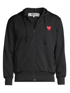 Comme Des Garcons Zip Up Hoodie | Grailed