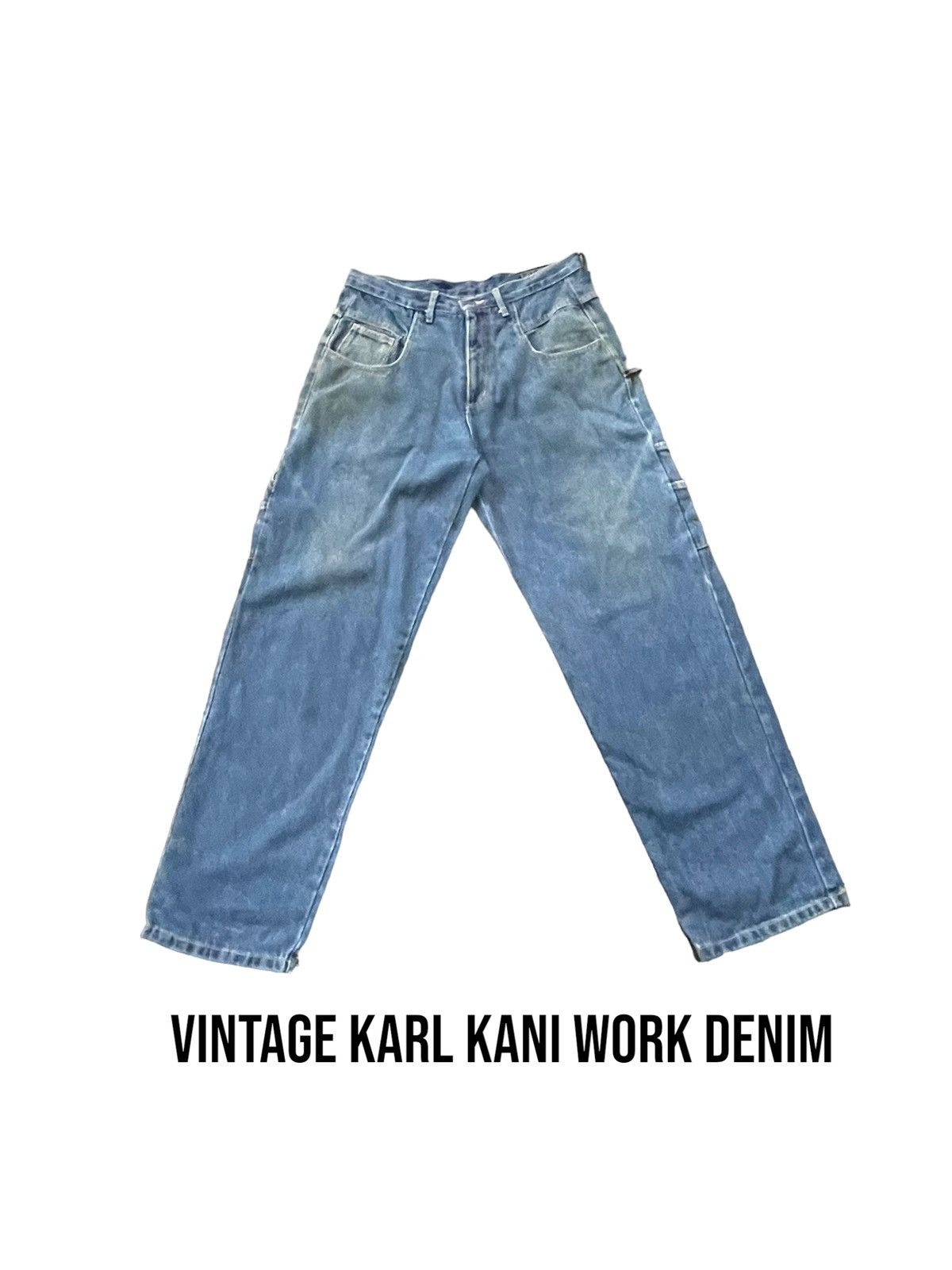 Designer × Karl Kani × Vintage Vintage Karl Kani Jeans Baggy Size US 34 / EU 50 - 1 Thumbnail