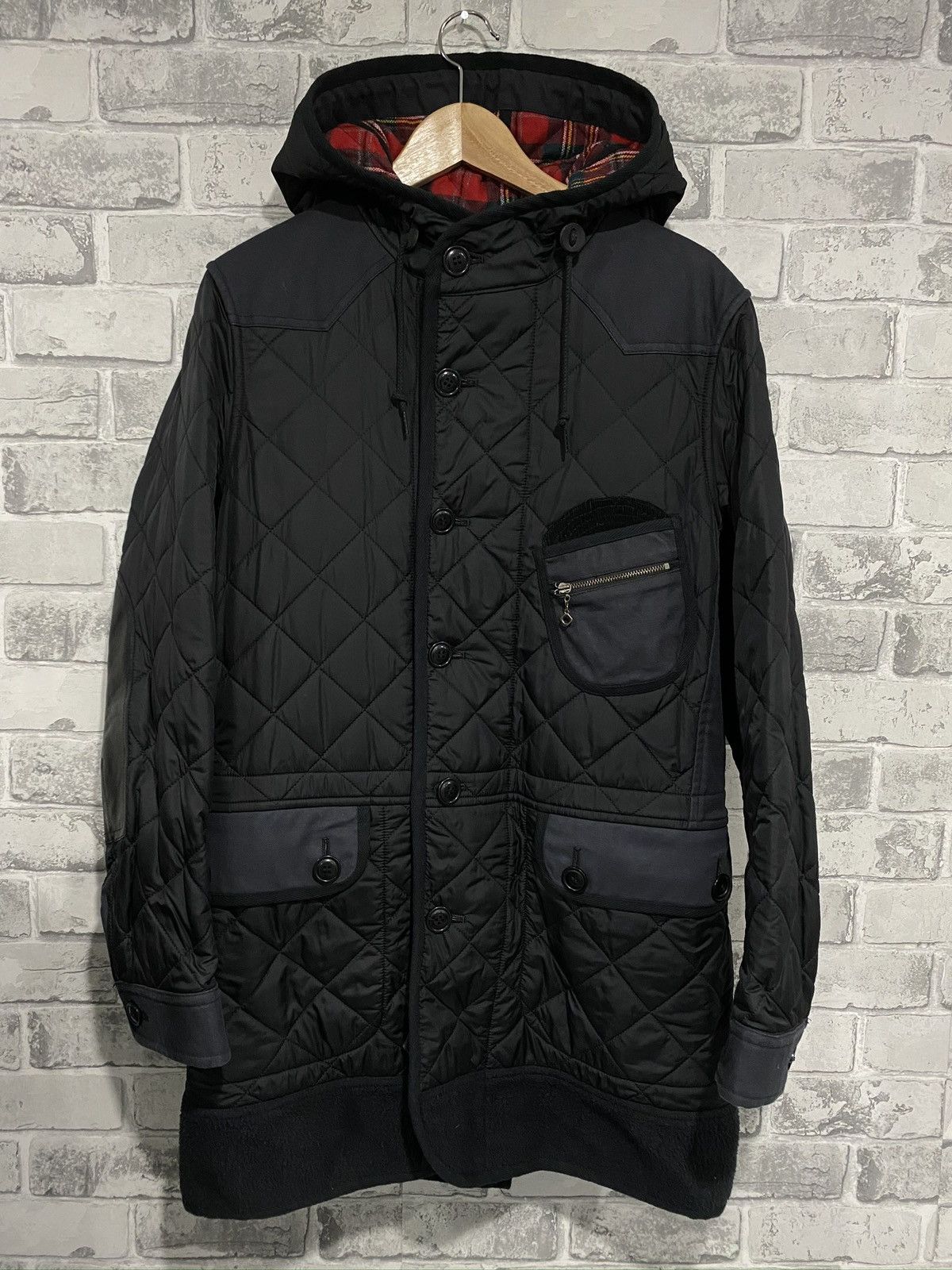 image of Junya Watanabe Jacket in Black, Men's (Size Small)