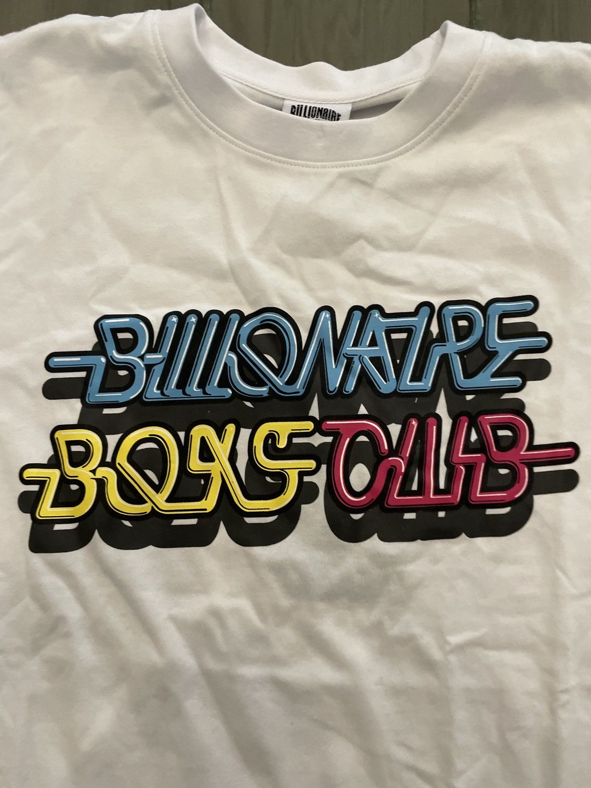 Billionaire Boys Club × Pharrell BBC Neon Light Logo Tee DS Size L Size US L / EU 52-54 / 3 - 2 Thumbnail