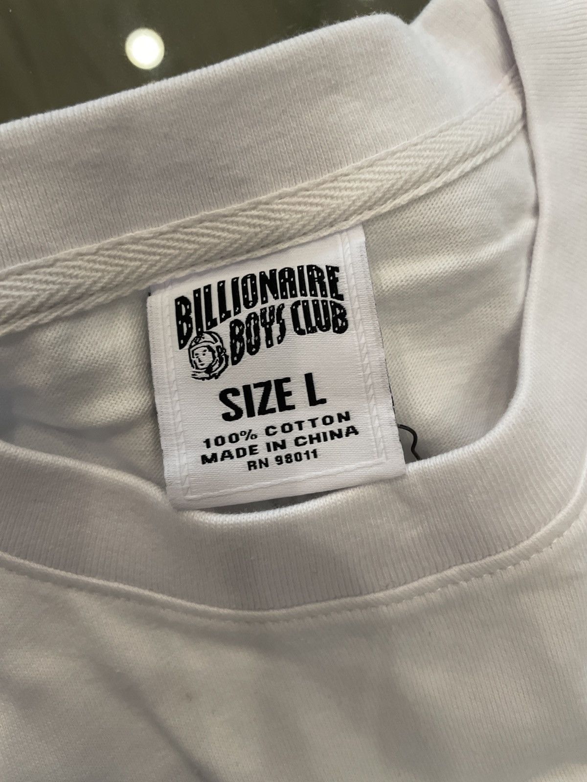 Billionaire Boys Club × Pharrell BBC Neon Light Logo Tee DS Size L Size US L / EU 52-54 / 3 - 3 Thumbnail