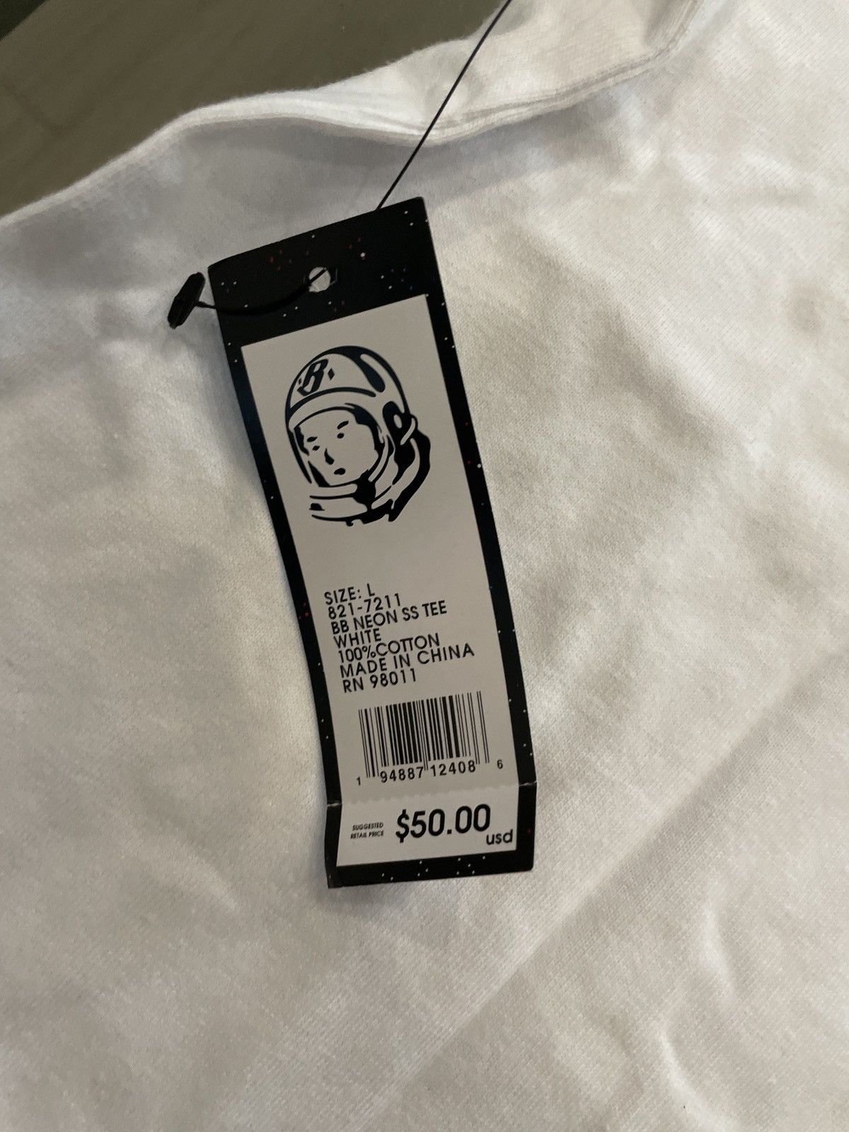 Billionaire Boys Club × Pharrell BBC Neon Light Logo Tee DS Size L Size US L / EU 52-54 / 3 - 8 Thumbnail