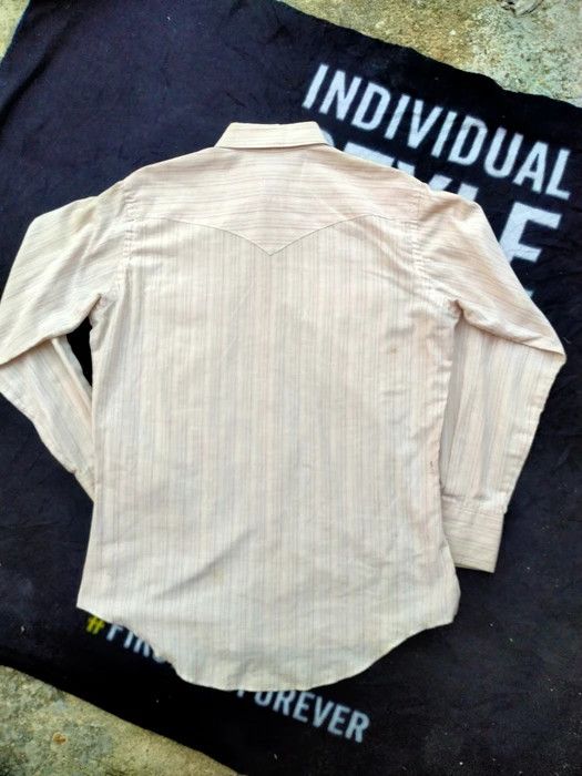 Vintage × Wrangler WESTERN WRANGLER COWBOY CUT MEN SNAP BUTTON SHIRT Size US XL / EU 56 / 4 - 6 Thumbnail