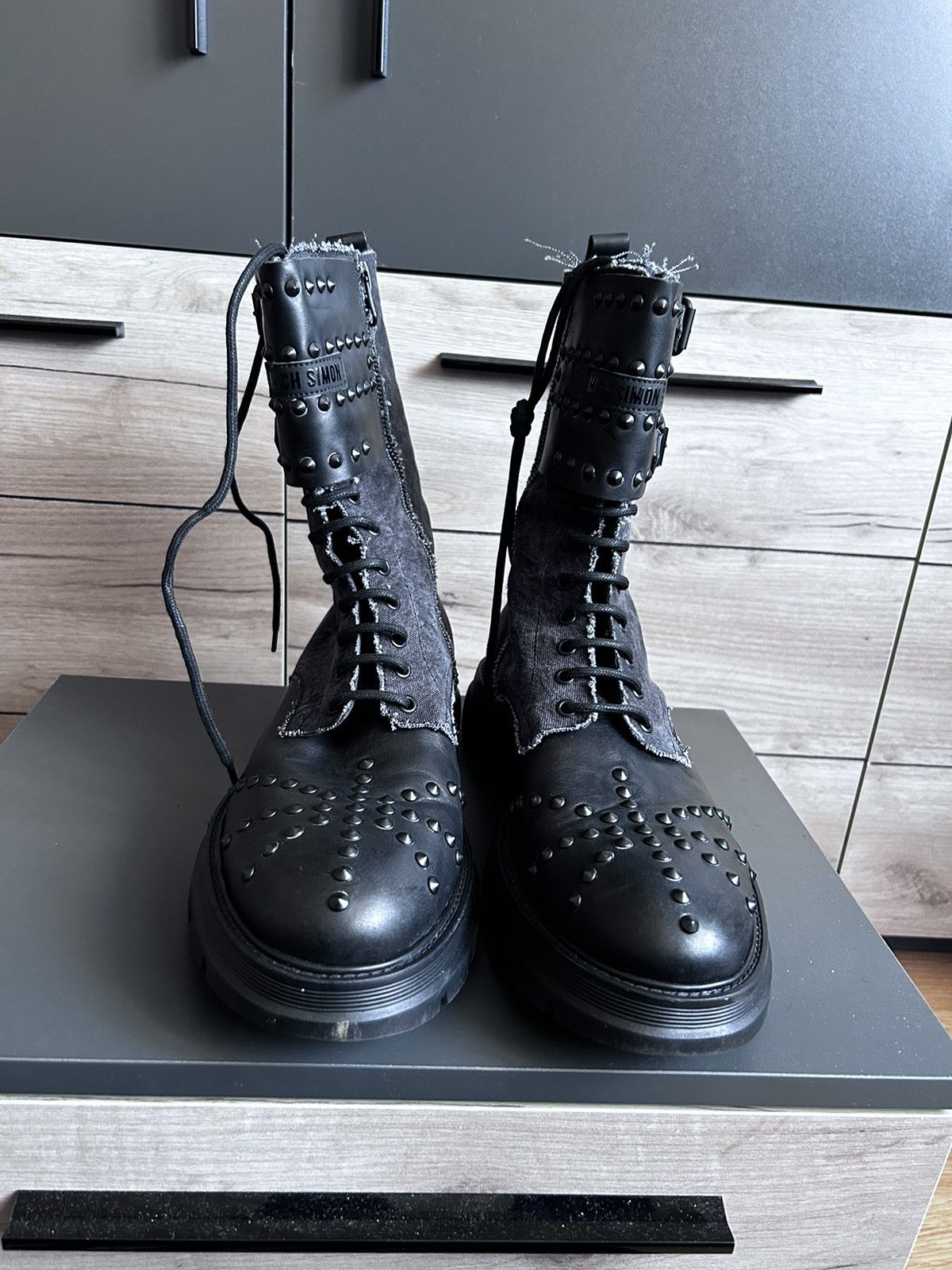 Le Mont St. Michel MICH e SIMON boots | Grailed