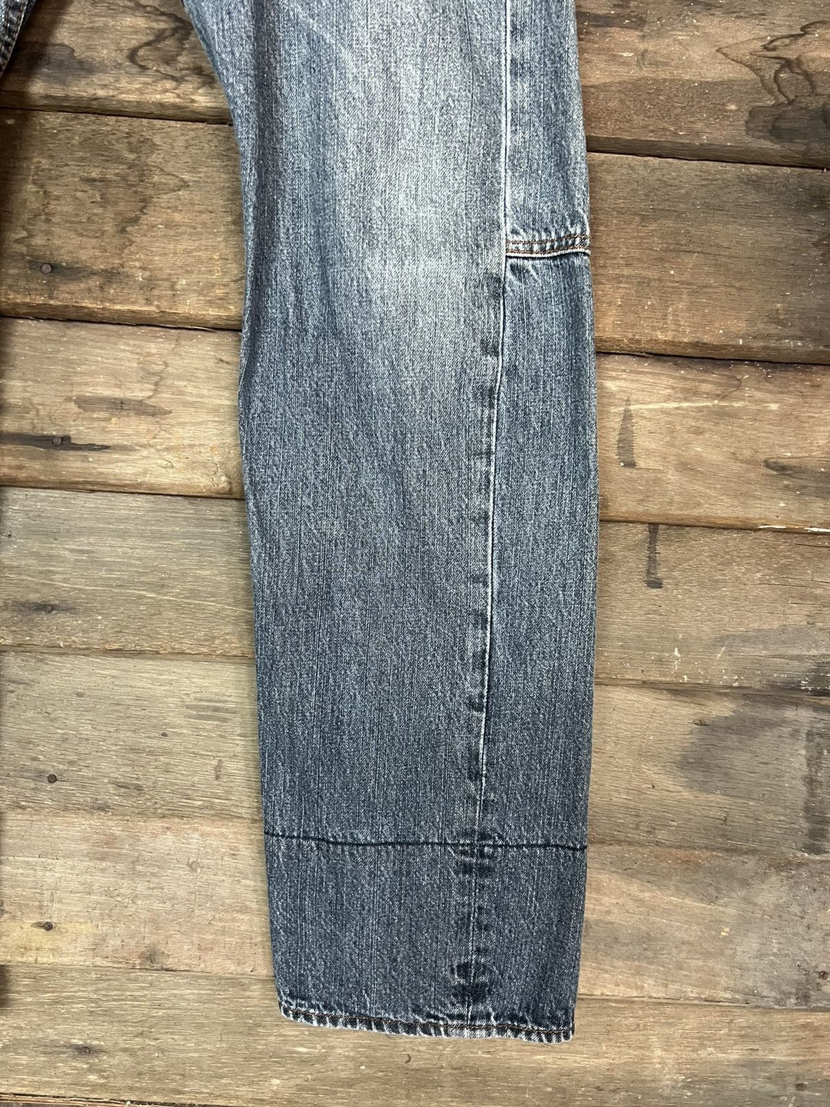 DOMINATE DENIM JEANS DOUBLE WAIST VINTAGE JAPANESE BRANDED