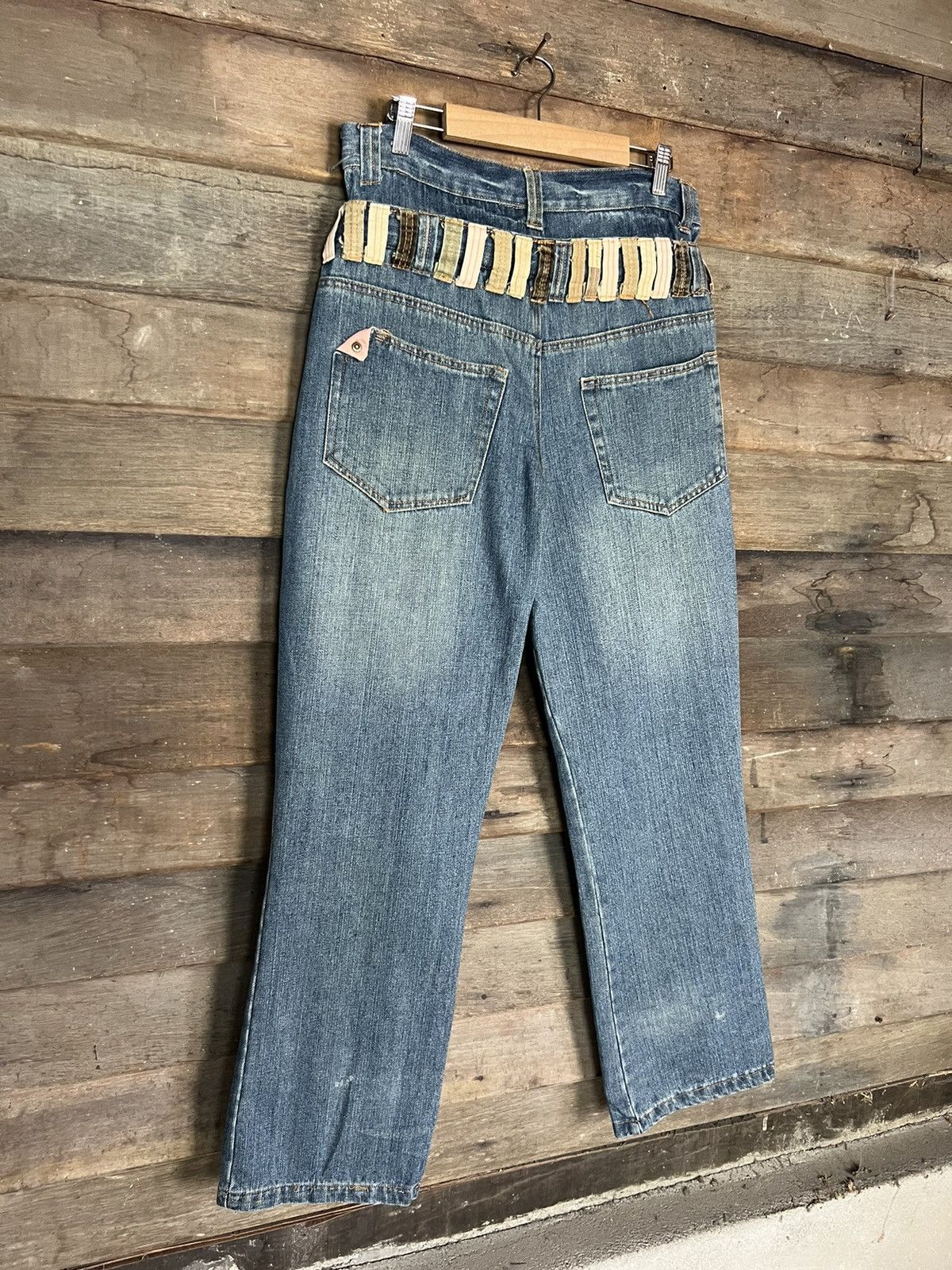 If Six Was Nine JAPANESE BRANDED DOUBLE WAIST DENIM JEANS VINTAGE Size US 30 / EU 46 - 10 Thumbnail